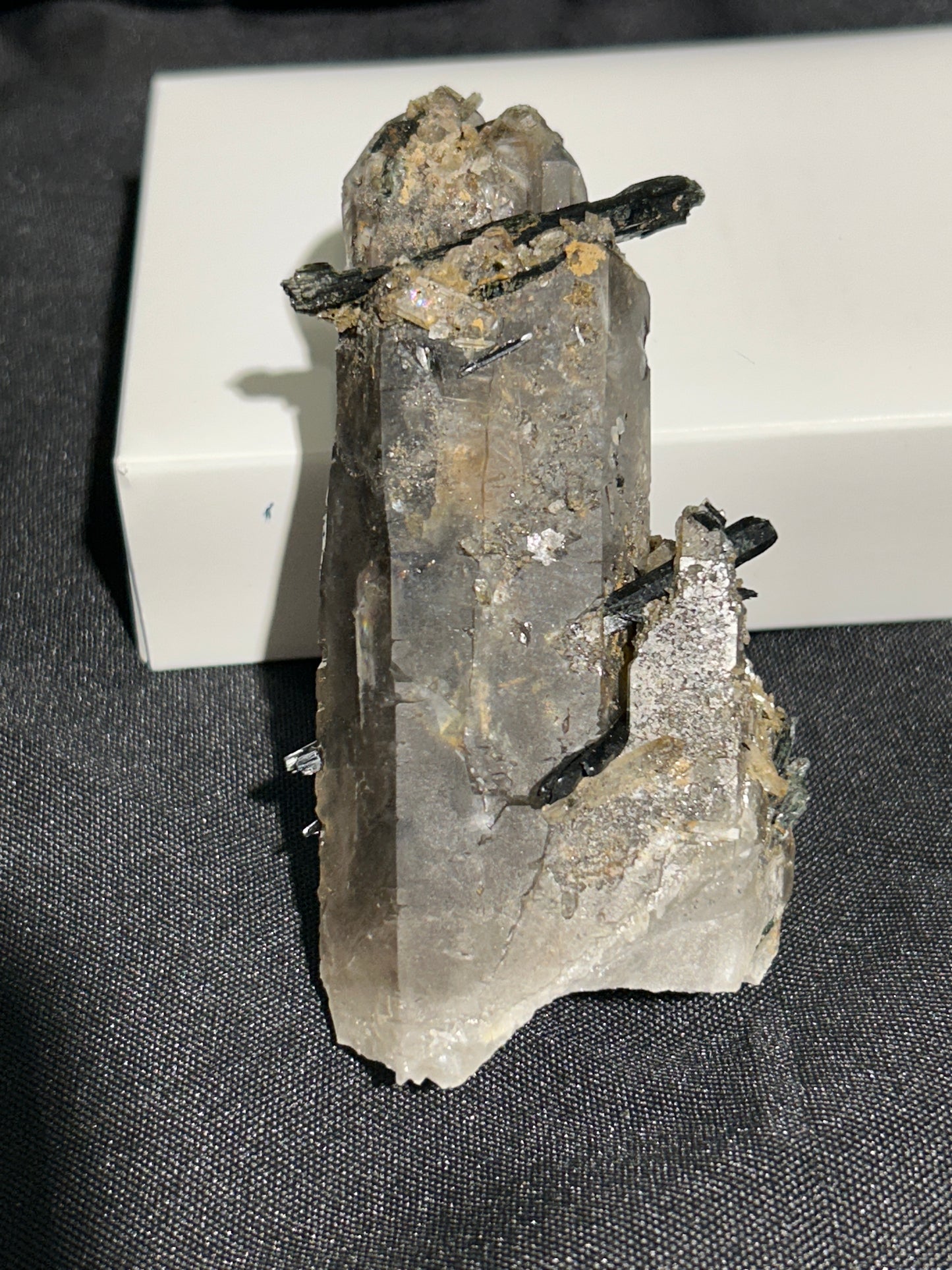 Aegirine,Smoky Quartz, Microcline, Zircon Specimen