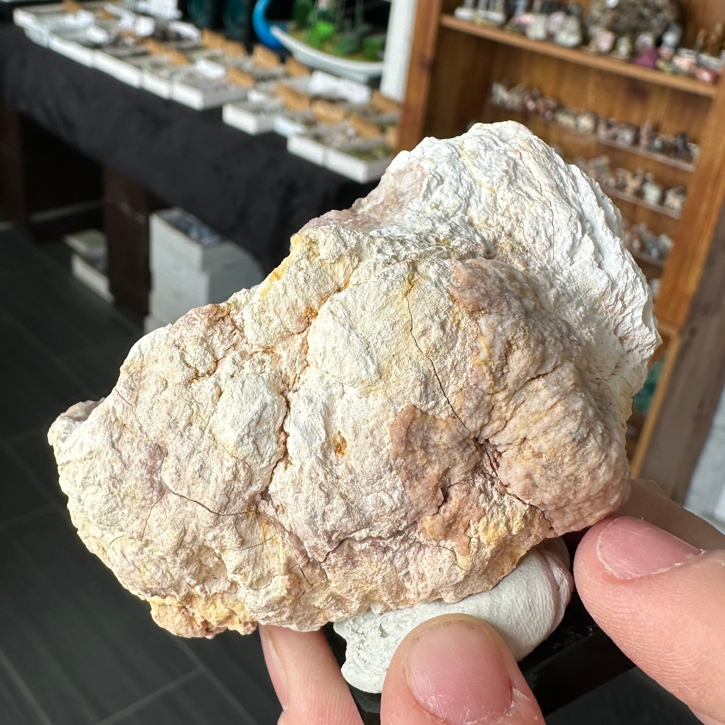 Miniature Sized Pink Amethyst Geode from El Choique mine, Argentina