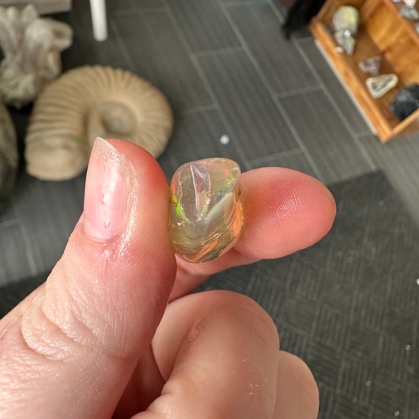 A+ 5g Welo Water Opal from Ethiopia