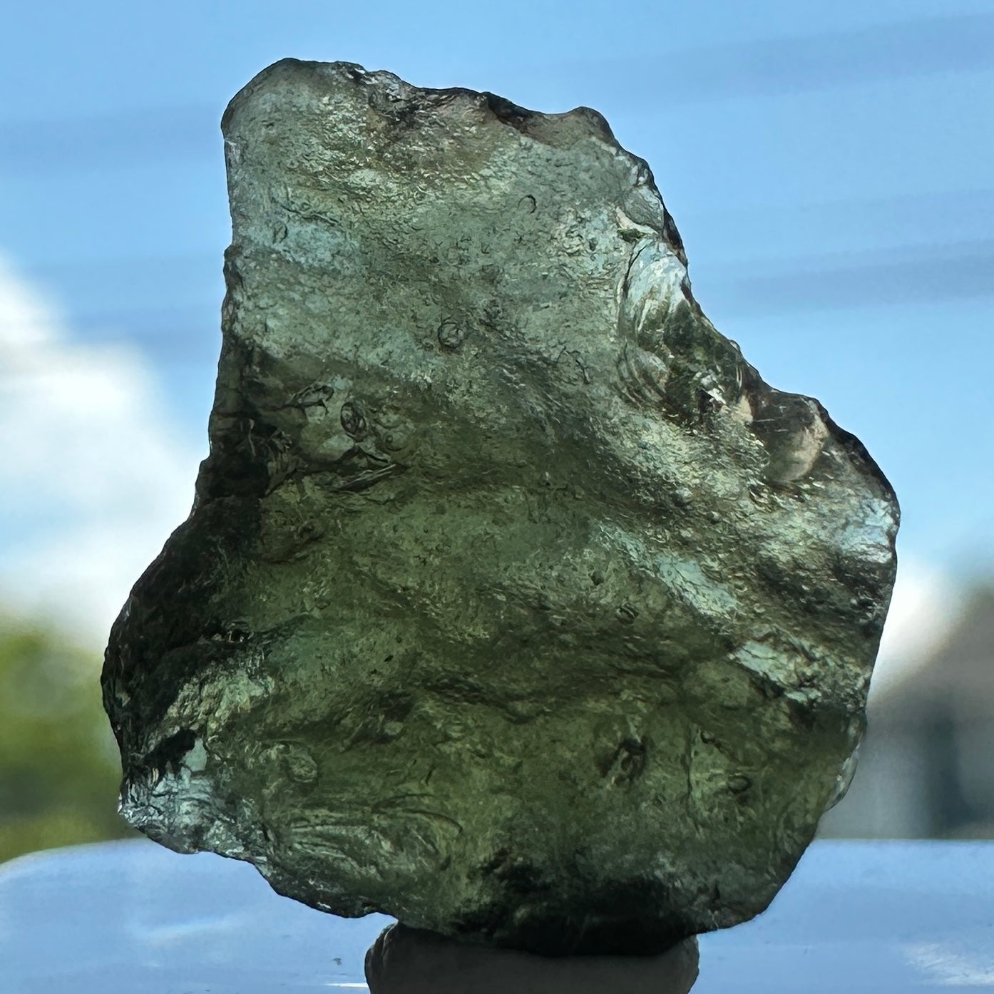 Genuine Green Moldavite 0.78g from Czech Republic