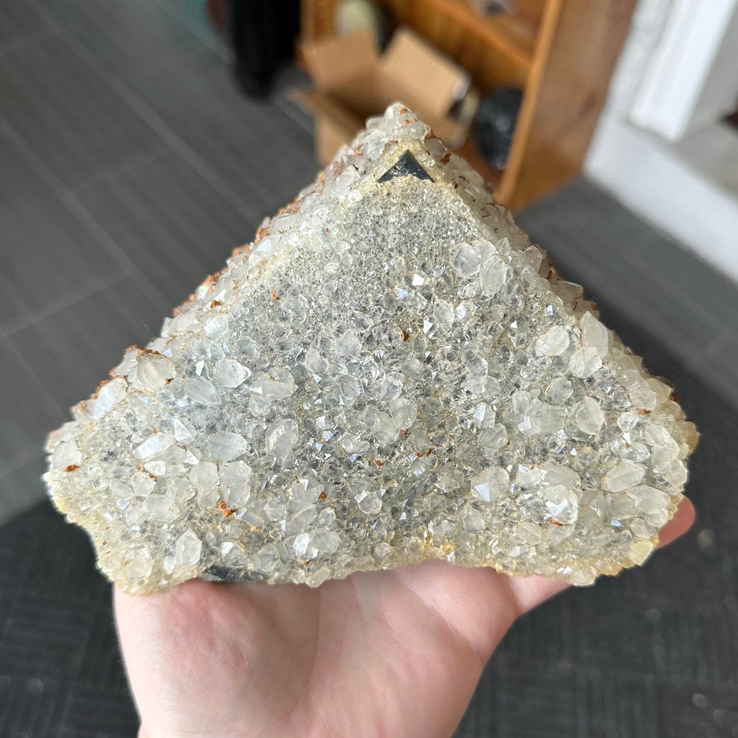 Fluorite with Quartz from Nigeria