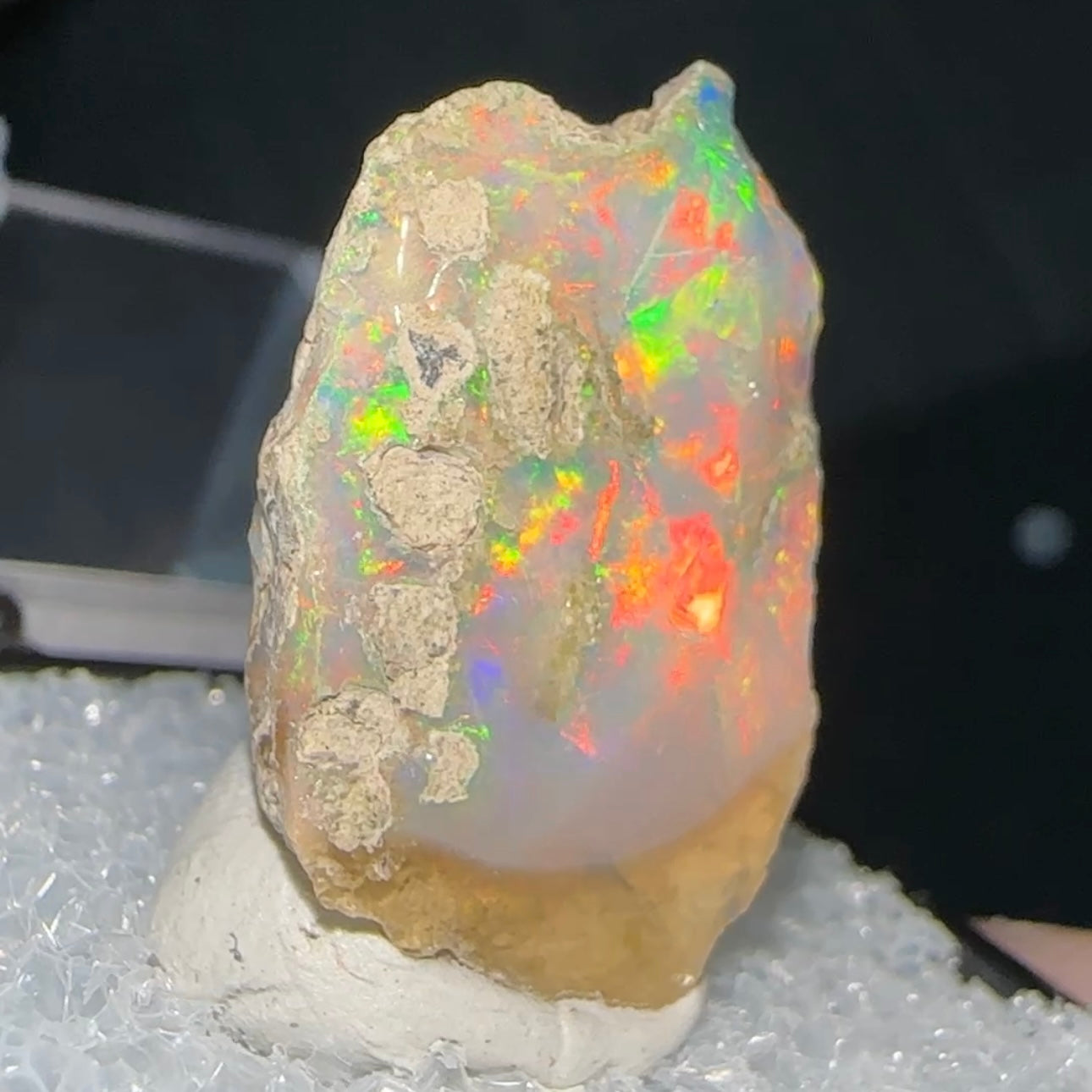 Stunning A+ Welo Opal in Perky Box from Ethiopia