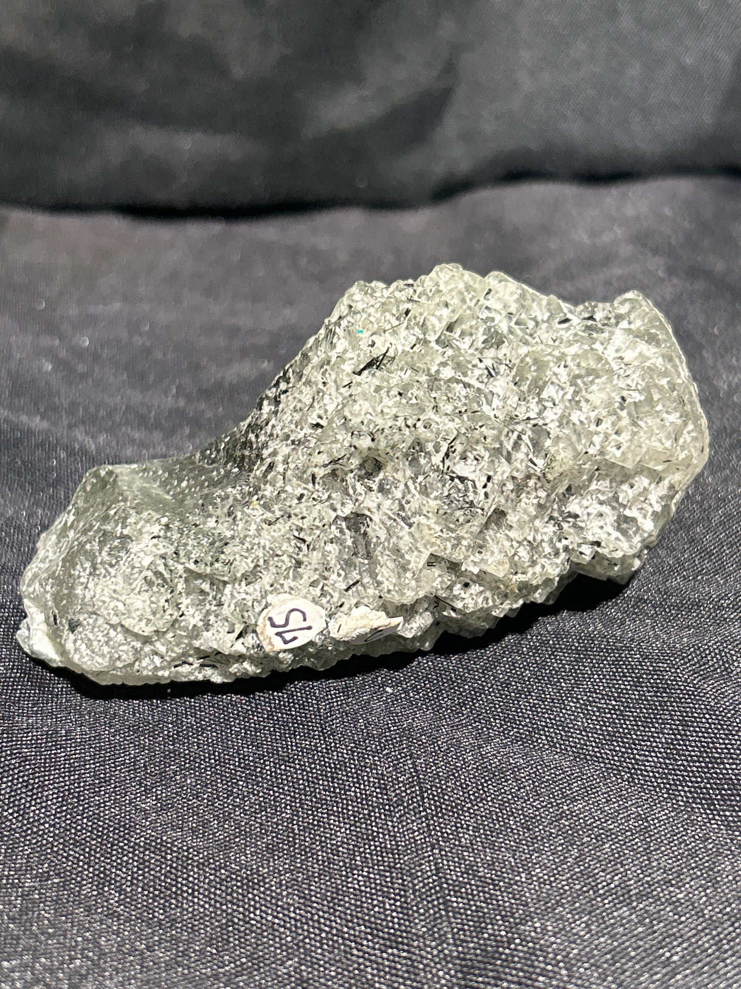 Hydrothermal Etched Quartz with Epidote from Pakistan