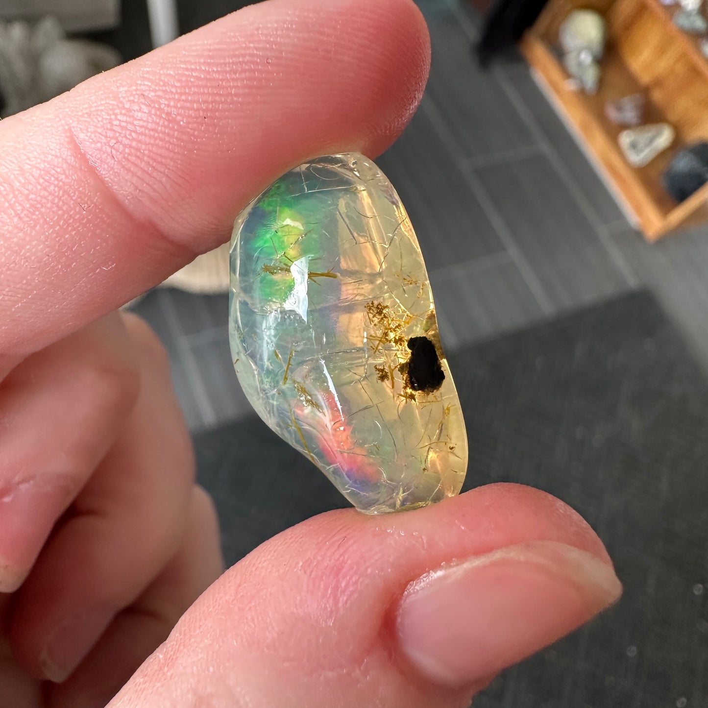 A+ 5g Welo Water Opal from Ethiopia