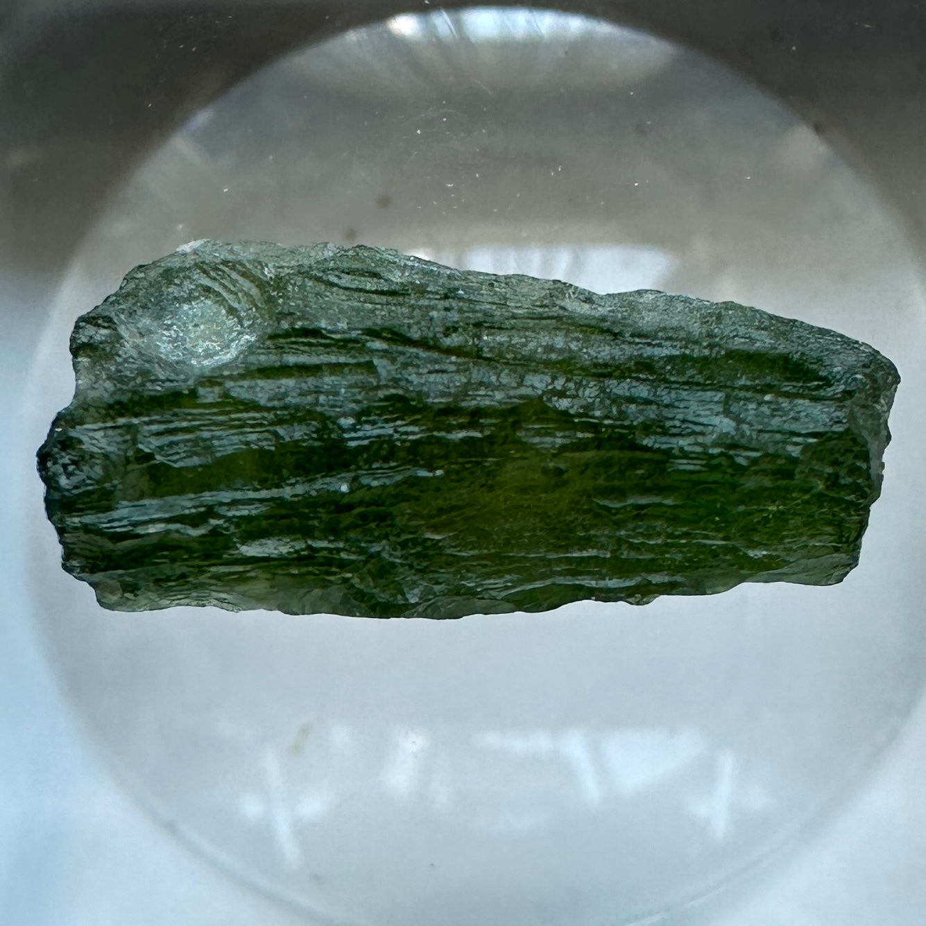 Genuine Green Moldavite 0.65g from Czech Republic
