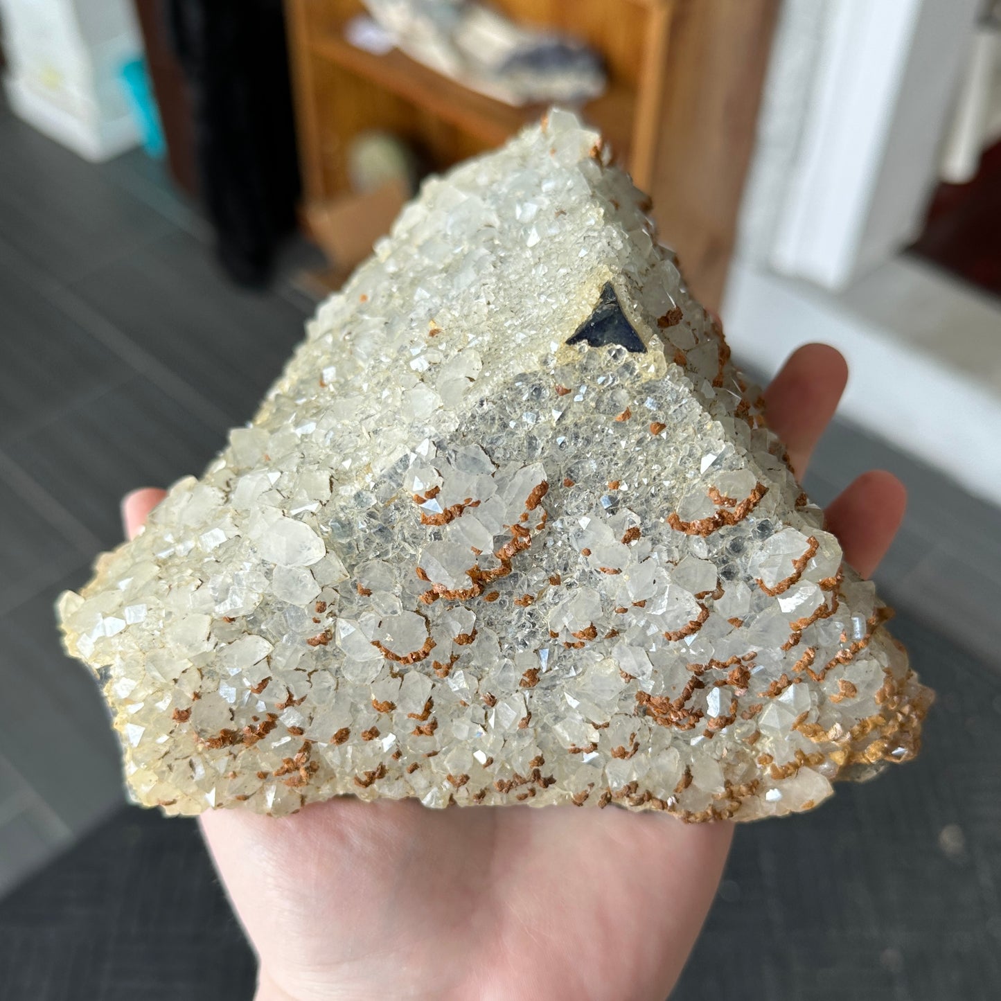 Fluorite with Quartz from Nigeria