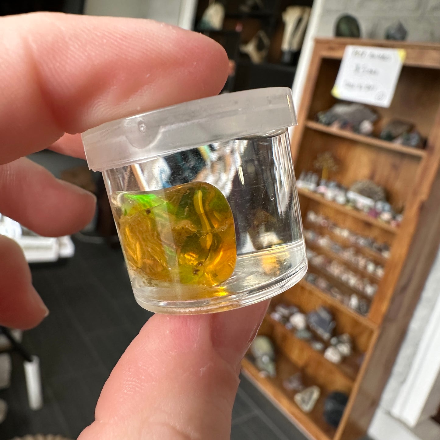 A+ 3.79g Welo Water Opal from Ethiopia