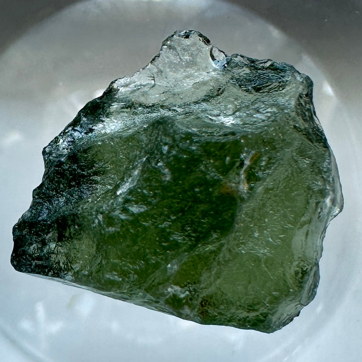 Genuine Green Moldavite 0.97g from Czech Republic