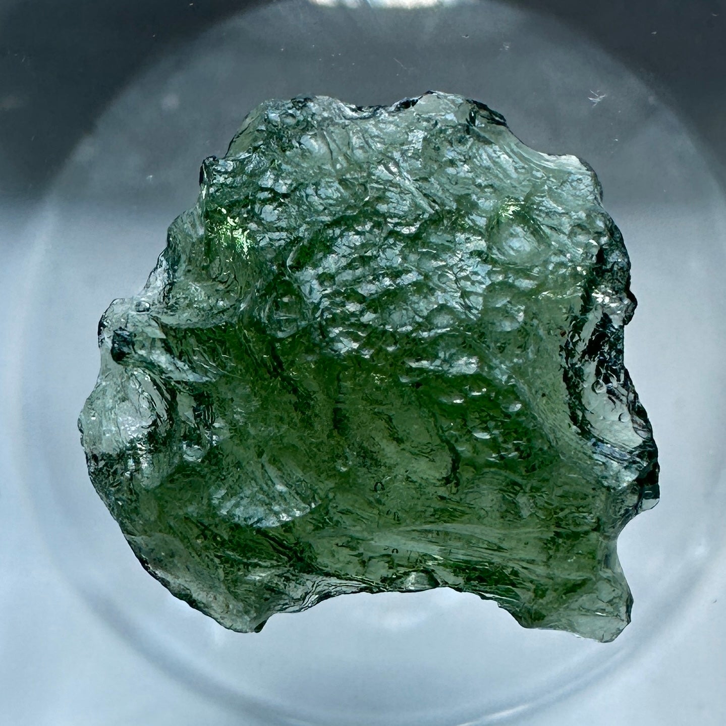 Genuine Green Moldavite 0.55g from Czech Republic