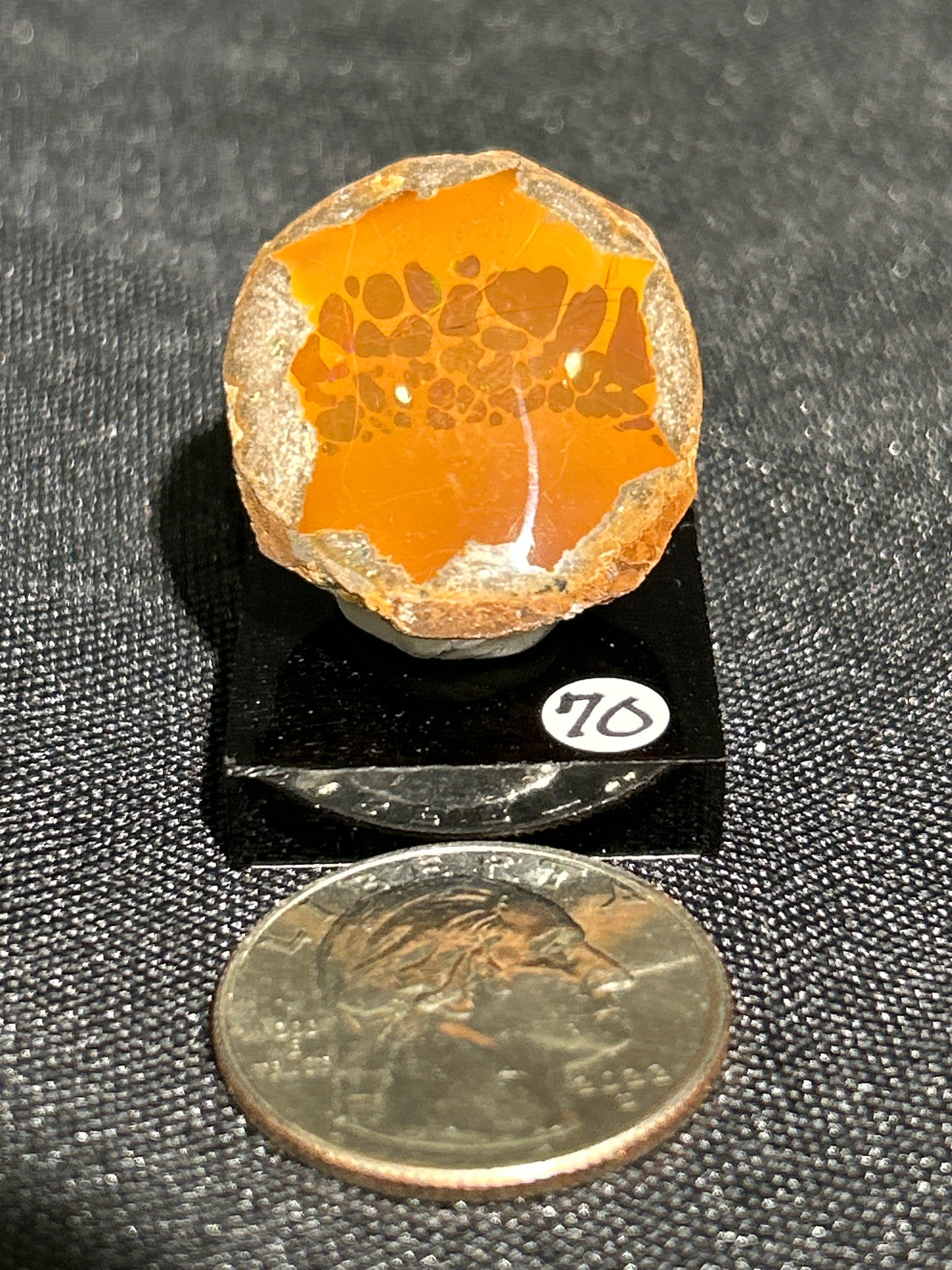 Polished Chocolate Opal from Ethiopia