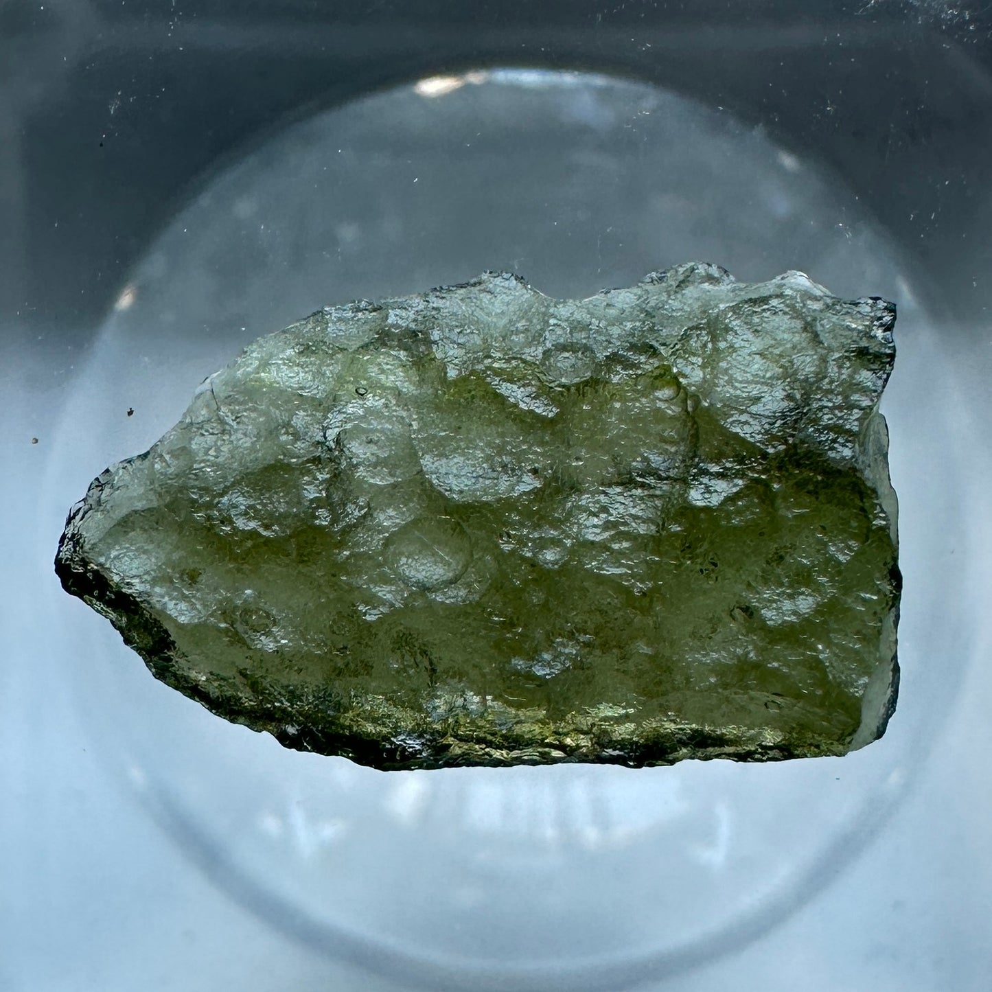 Genuine Green Moldavite 0.45g from Czech Republic