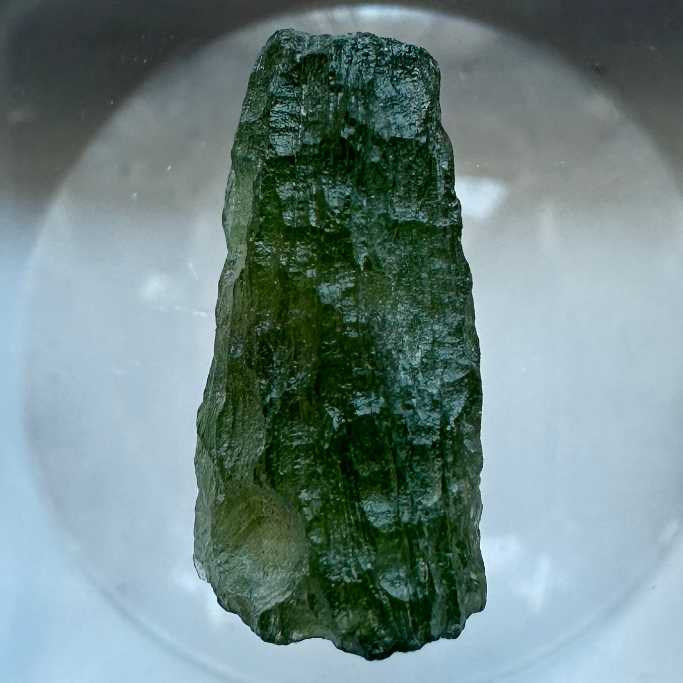 Genuine Green Moldavite 0.65g from Czech Republic