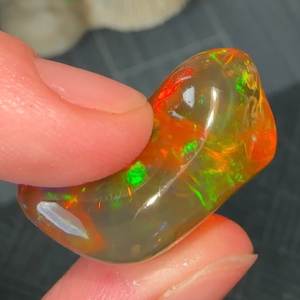A+ 6.40g Welo Water Opal from Ethiopia