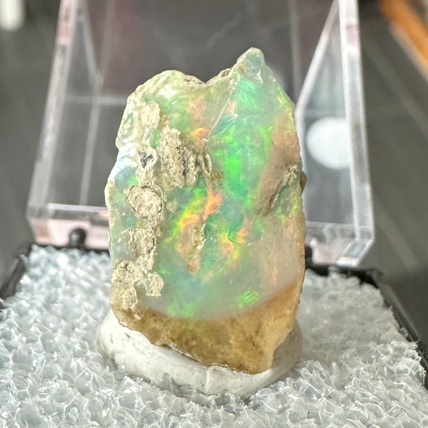 Stunning A+ Welo Opal in Perky Box from Ethiopia