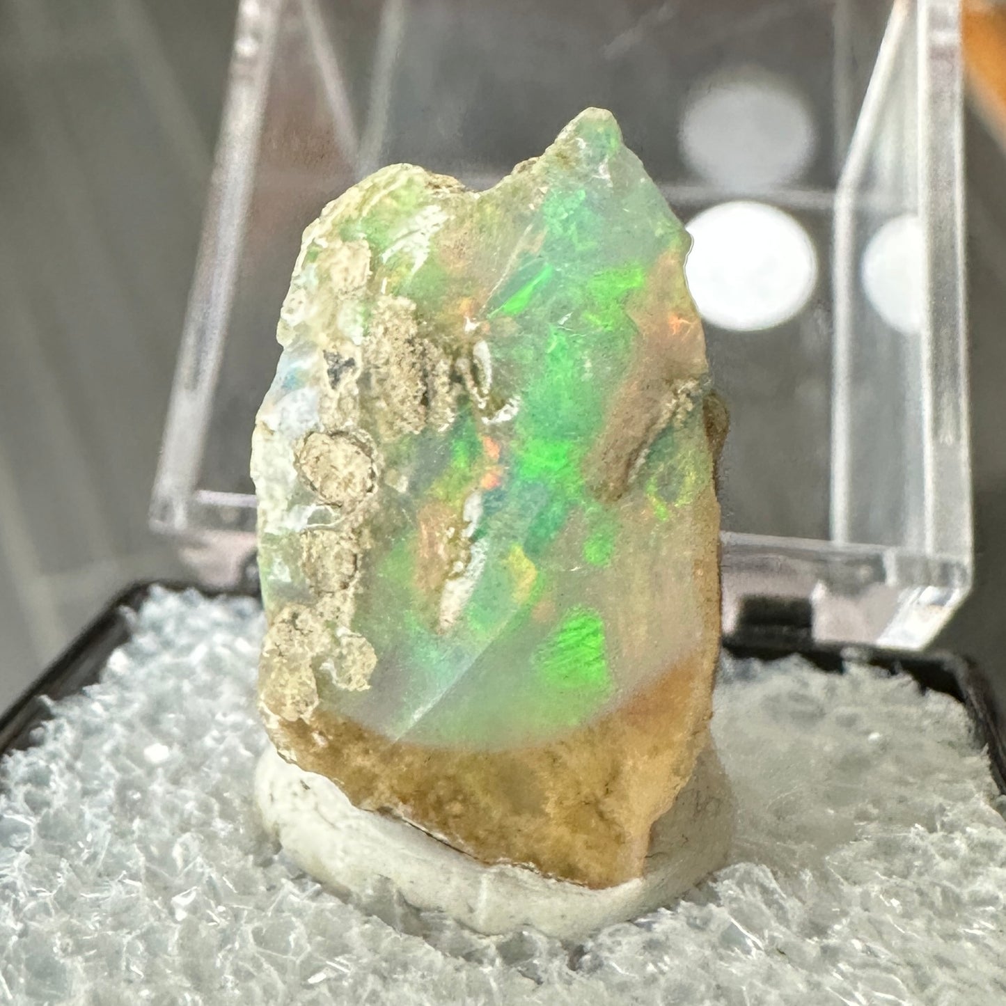 Stunning A+ Welo Opal in Perky Box from Ethiopia