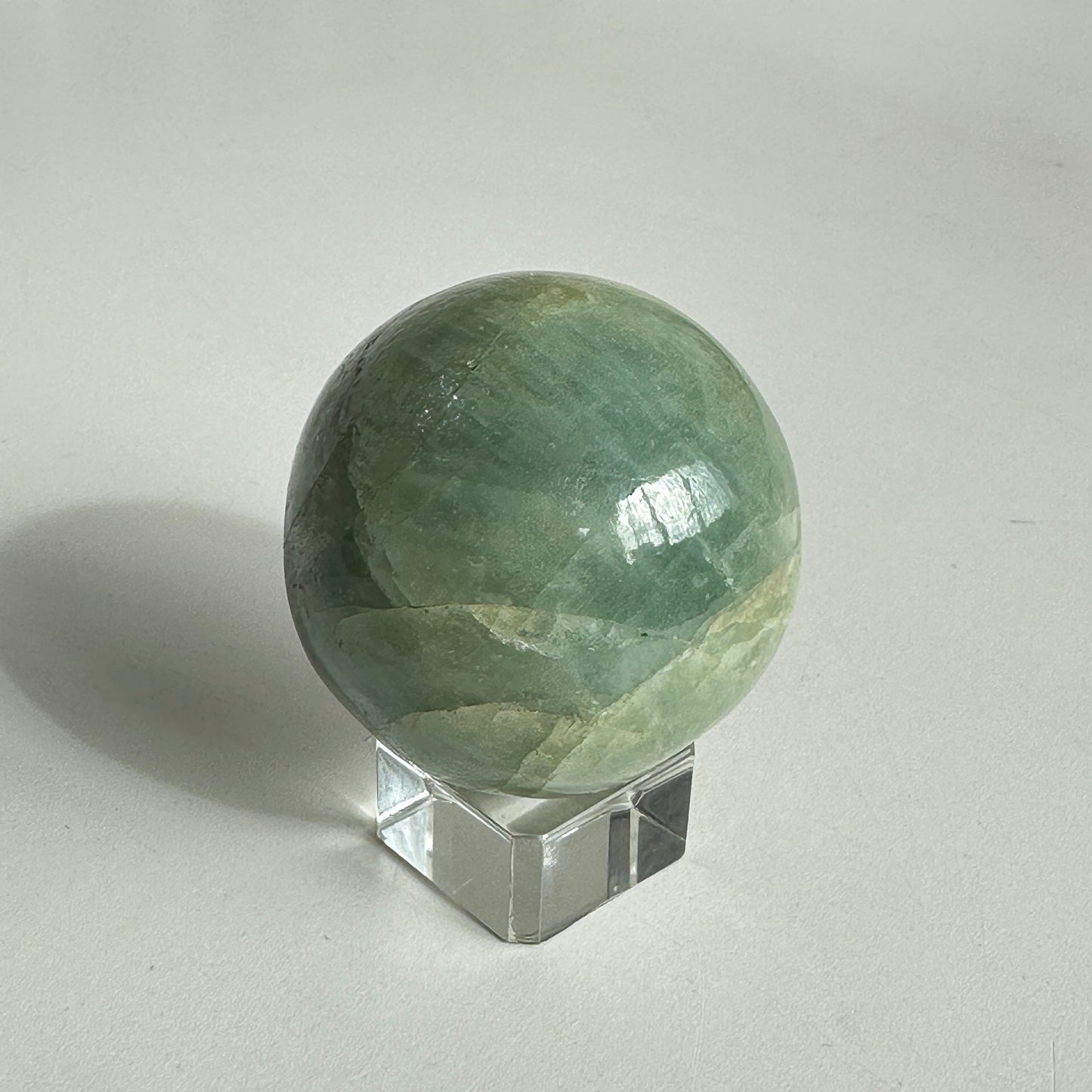 4.75cm Green-Blue Aquamarine Sphere from Brazil