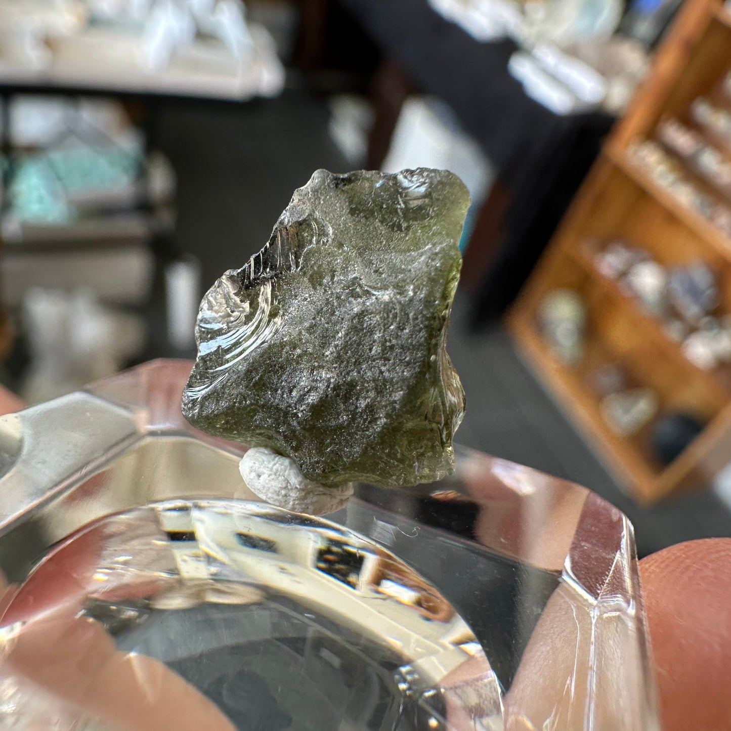 Genuine Green Moldavite 0.78g from Czech Republic