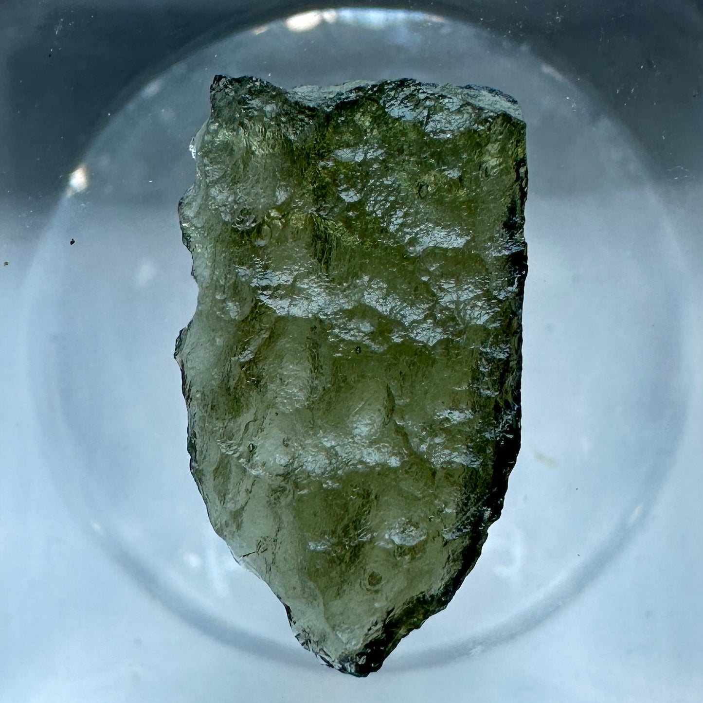 Genuine Green Moldavite 0.45g from Czech Republic