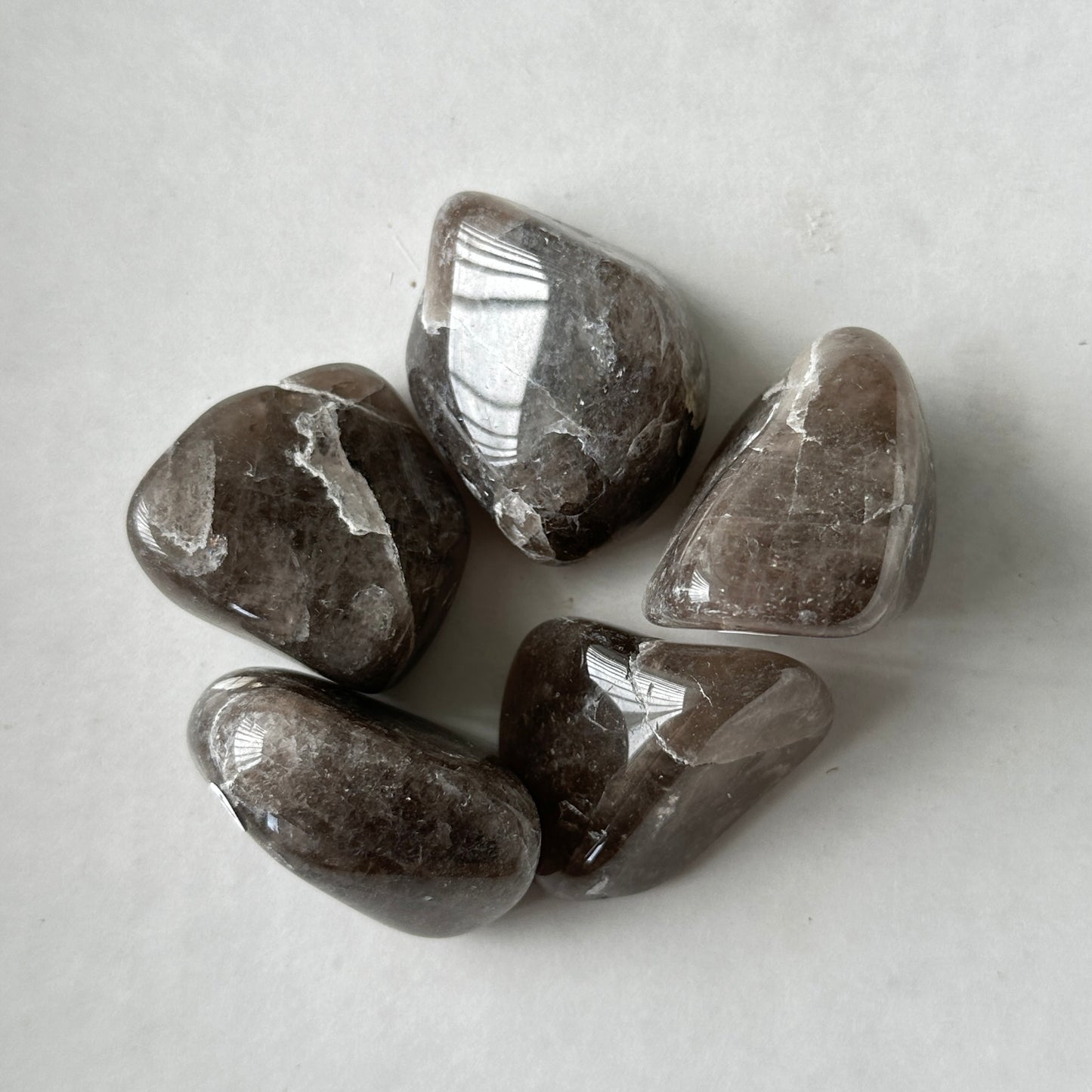 Medium Tumbled Smoky Quartz from Africa
