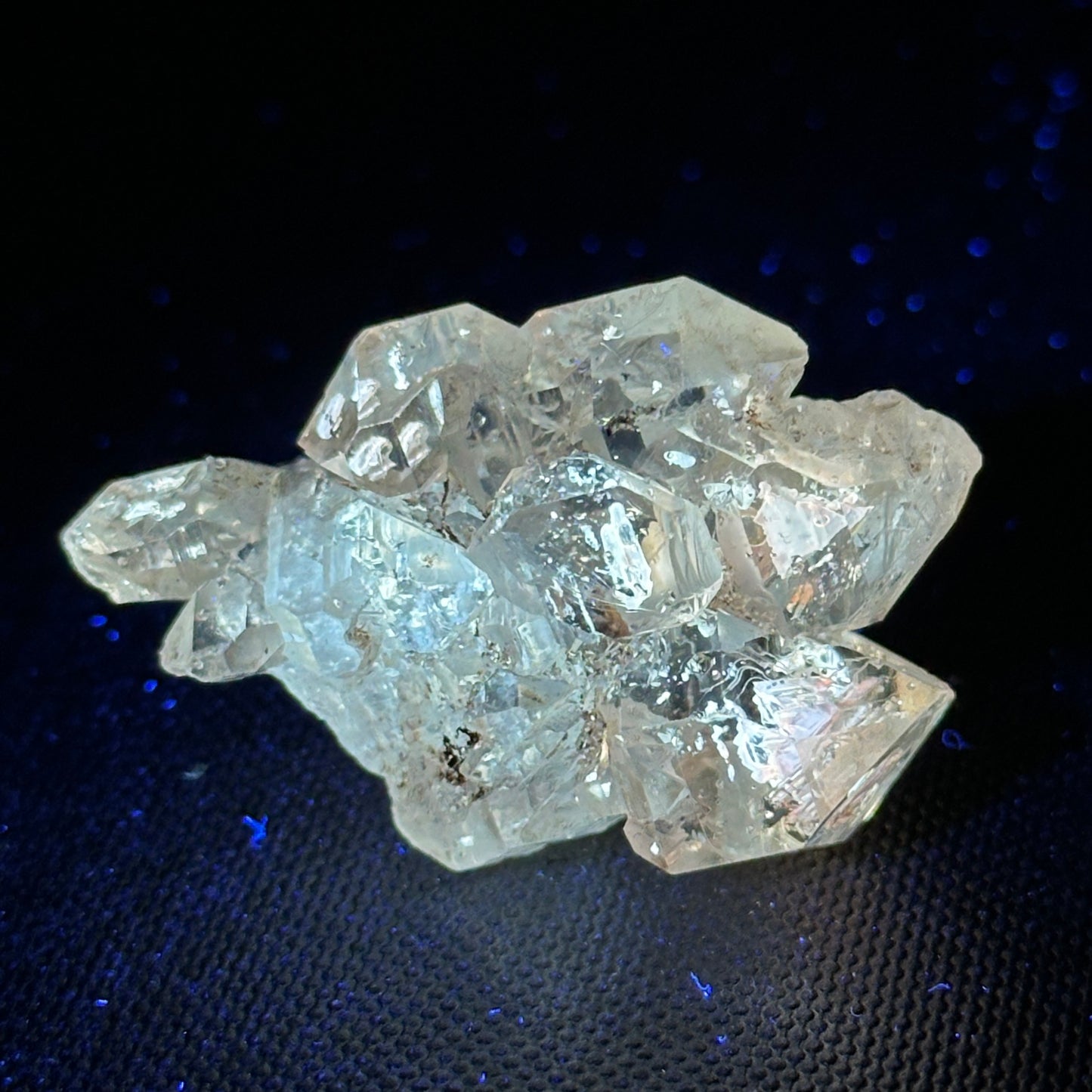 UV Reactive Petroleum Included Firefly Quartz from Madagascar
