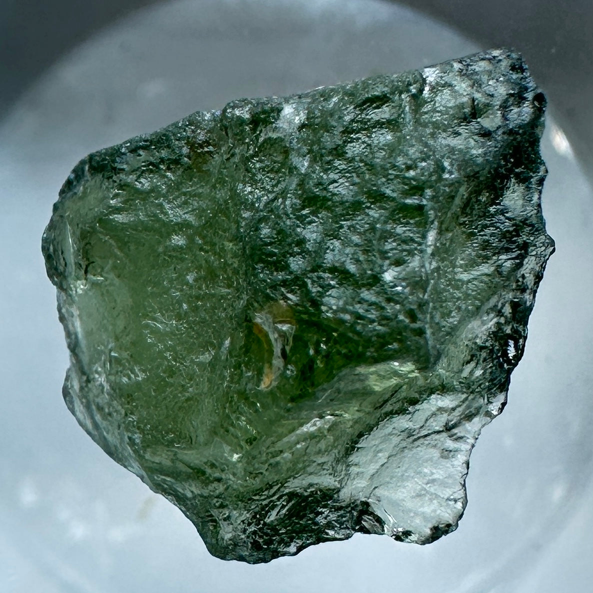 Genuine Green Moldavite 0.97g from Czech Republic