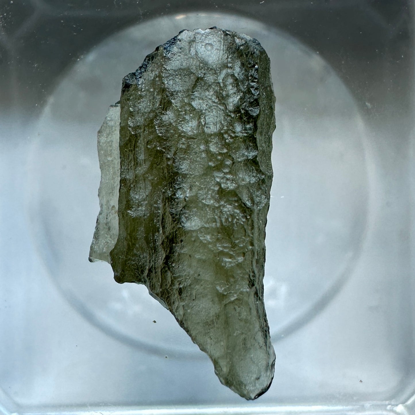 Genuine Green Moldavite 0.44g from Czech Republic