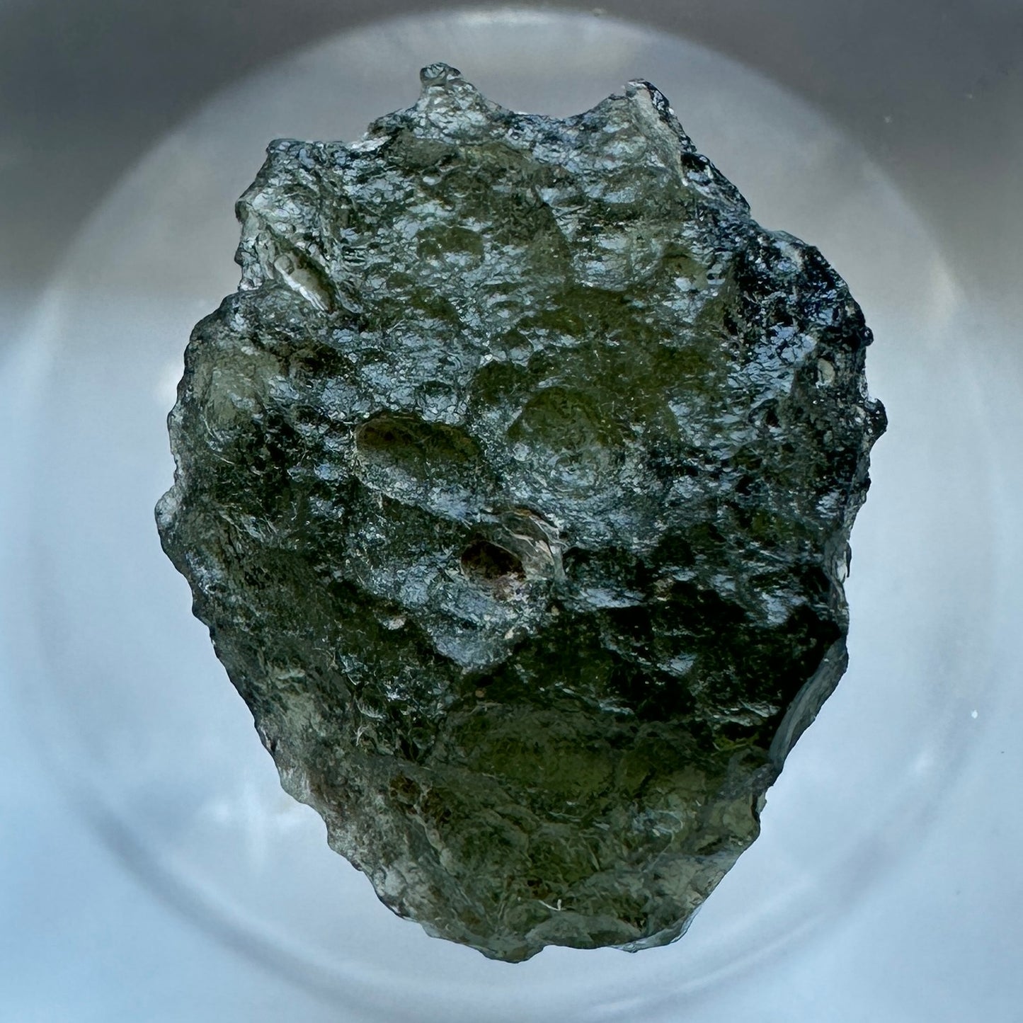 Genuine Green Moldavite 0.80g from Czech Republic