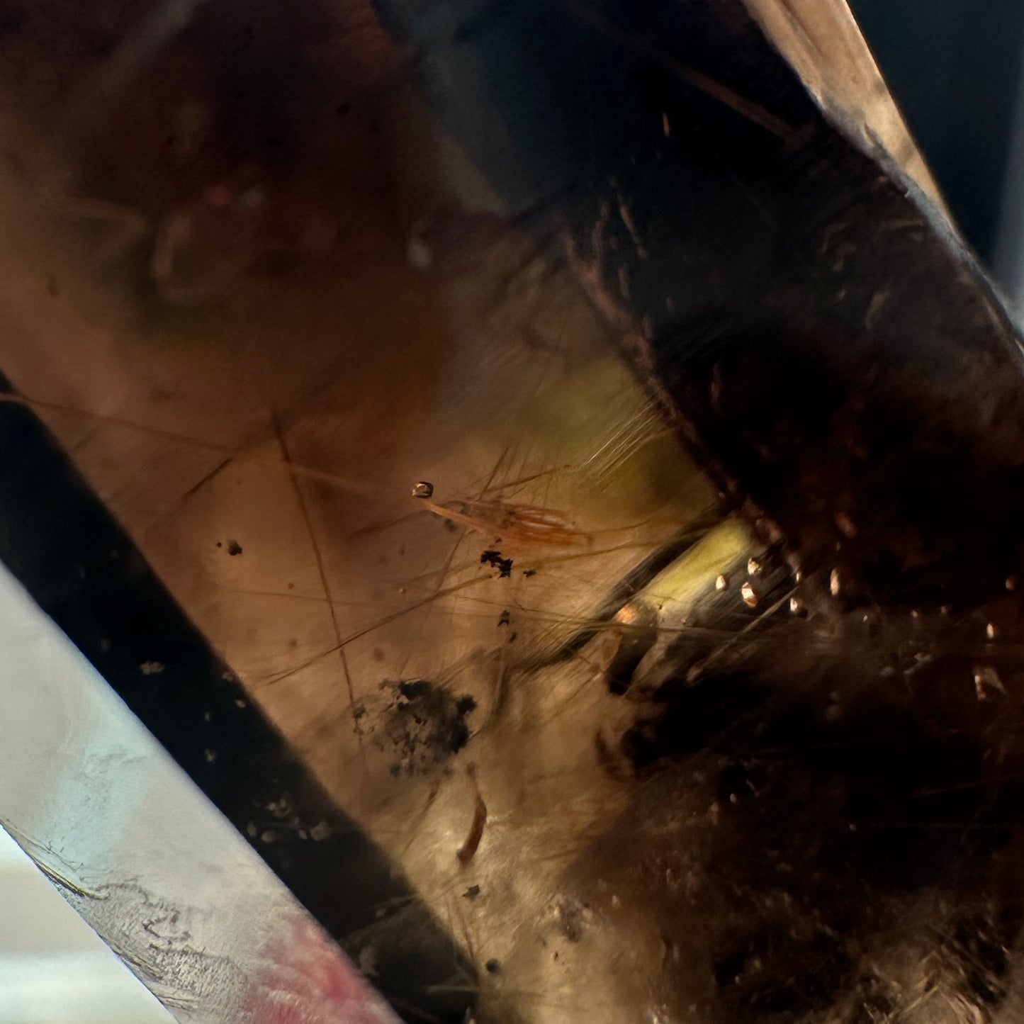 Miniature Sized Smoky Quartz with Epididymite Inclusions from Mount Malosa, Malawi