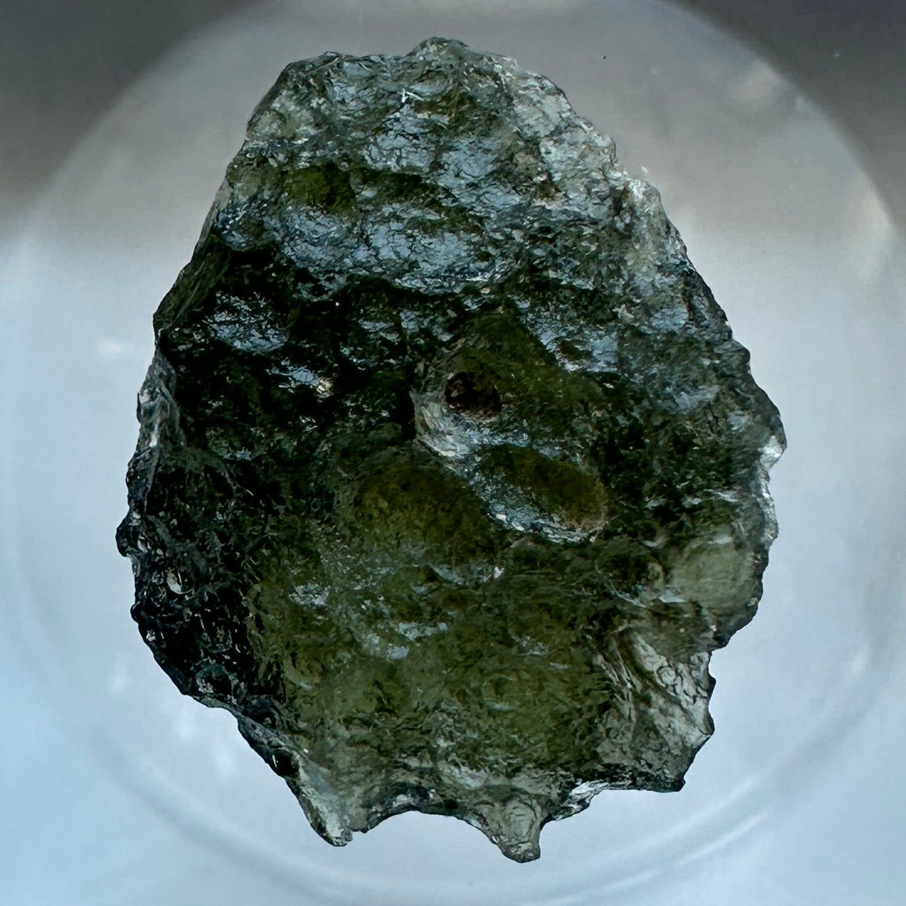 Genuine Green Moldavite 0.80g from Czech Republic