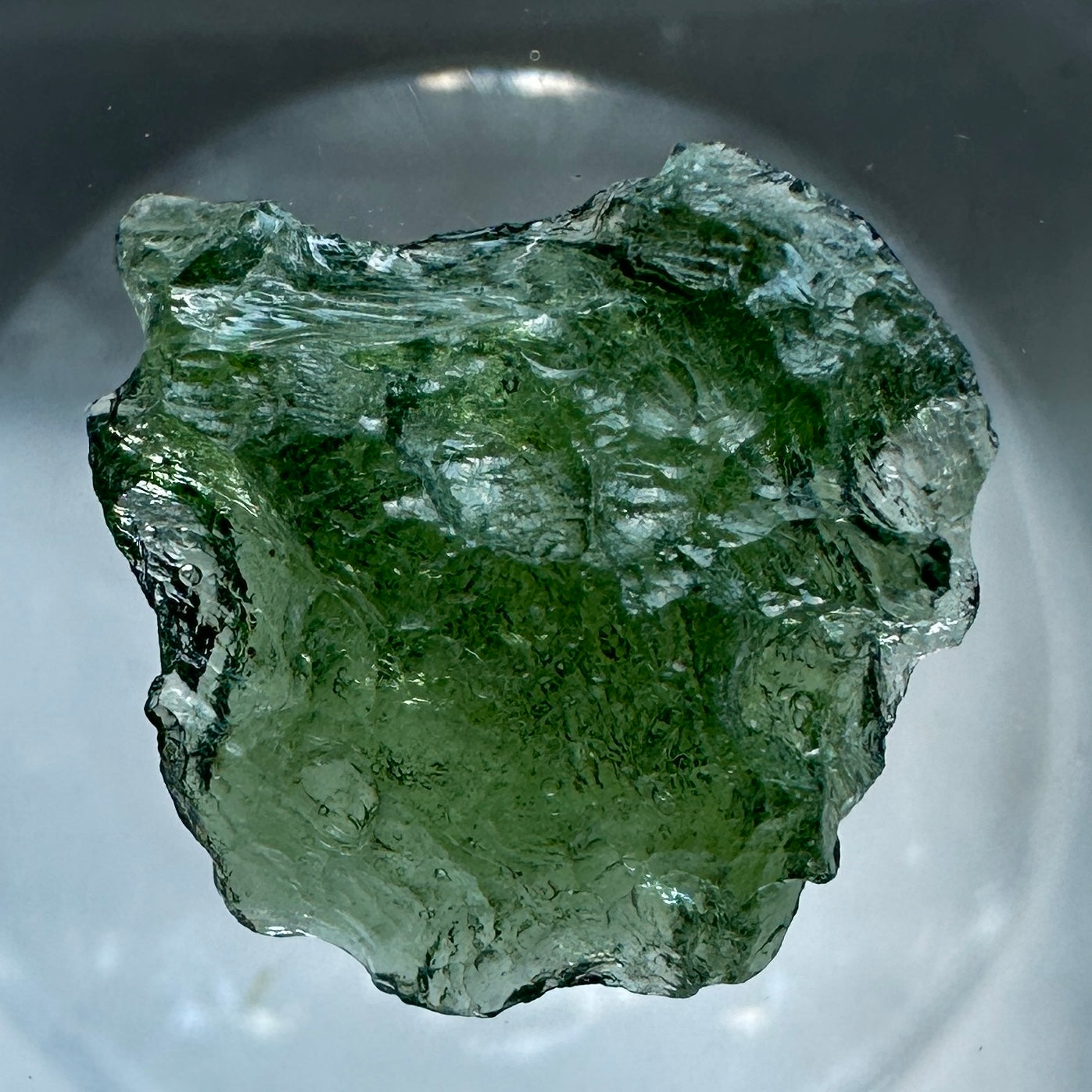 Genuine Green Moldavite 0.55g from Czech Republic