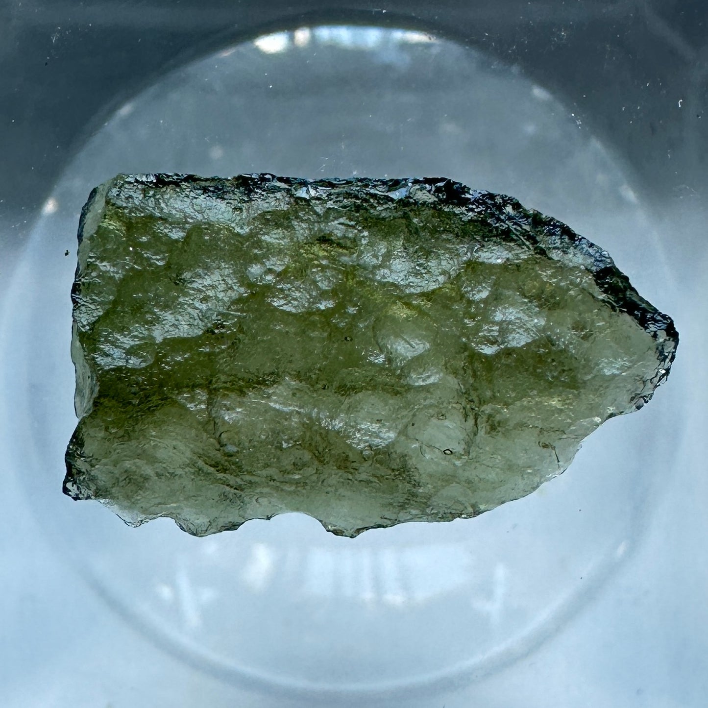 Genuine Green Moldavite 0.45g from Czech Republic
