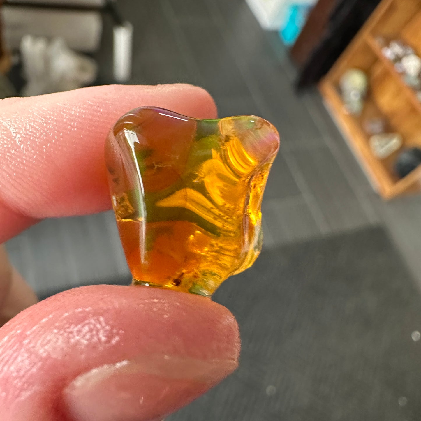 A+ 3.79g Welo Water Opal from Ethiopia