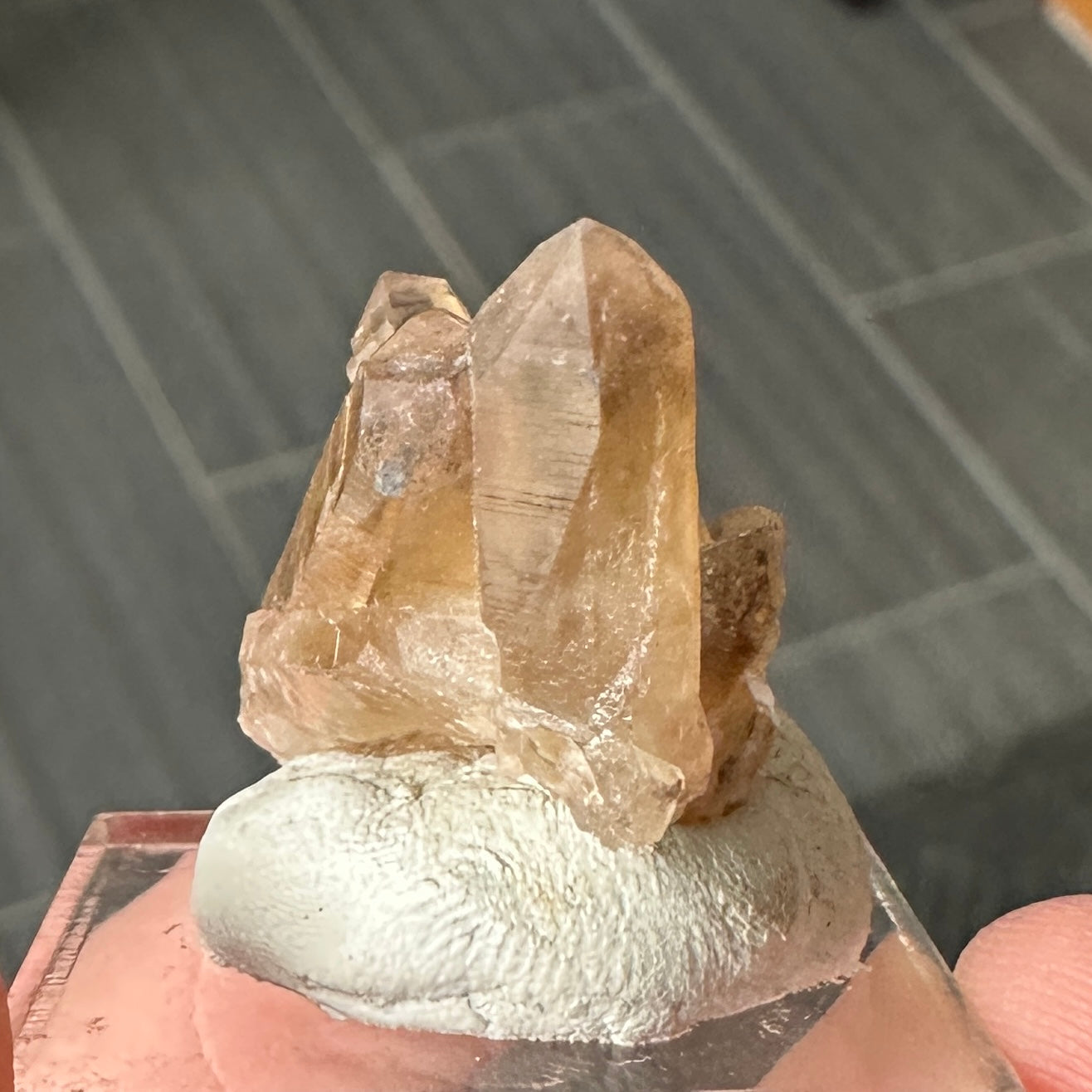 Miniature Sized Smoky Citrine from Orange River, Namibia