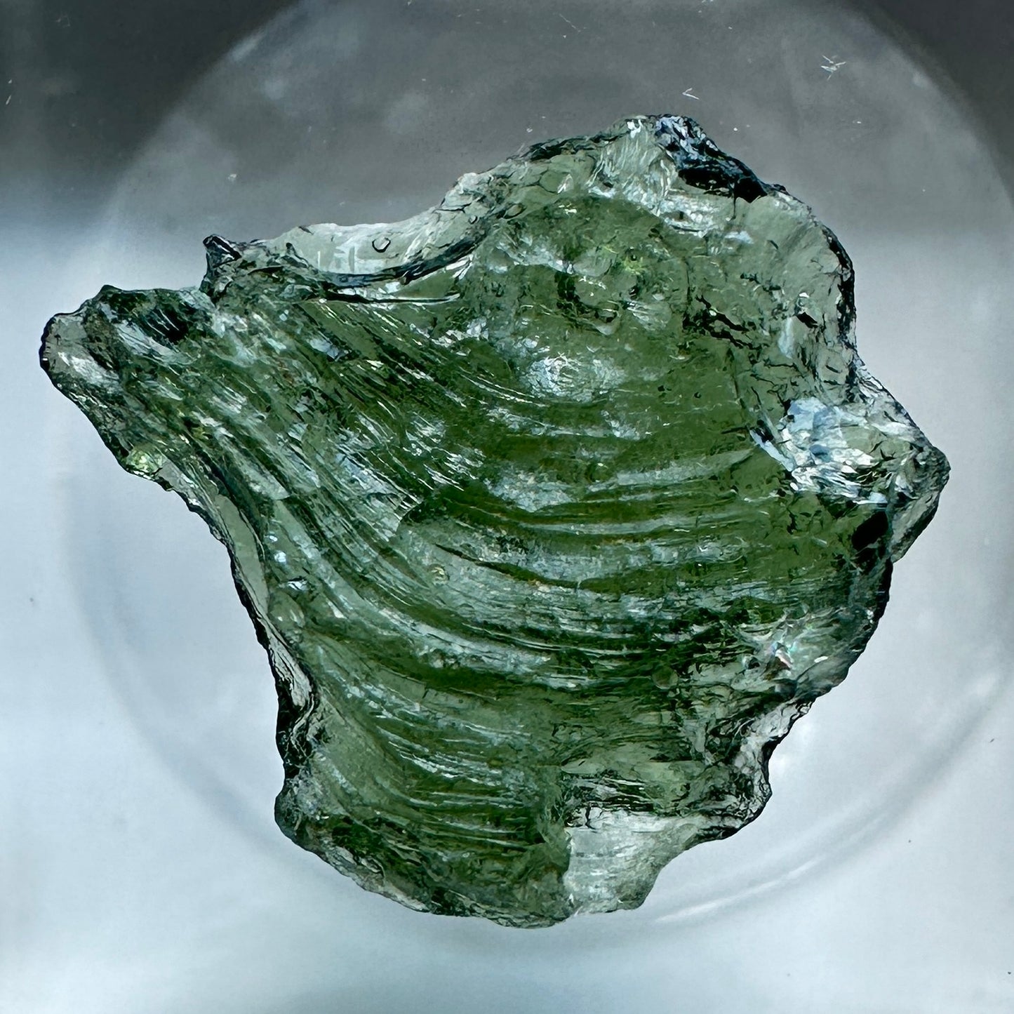 Genuine Green Moldavite 0.55g from Czech Republic