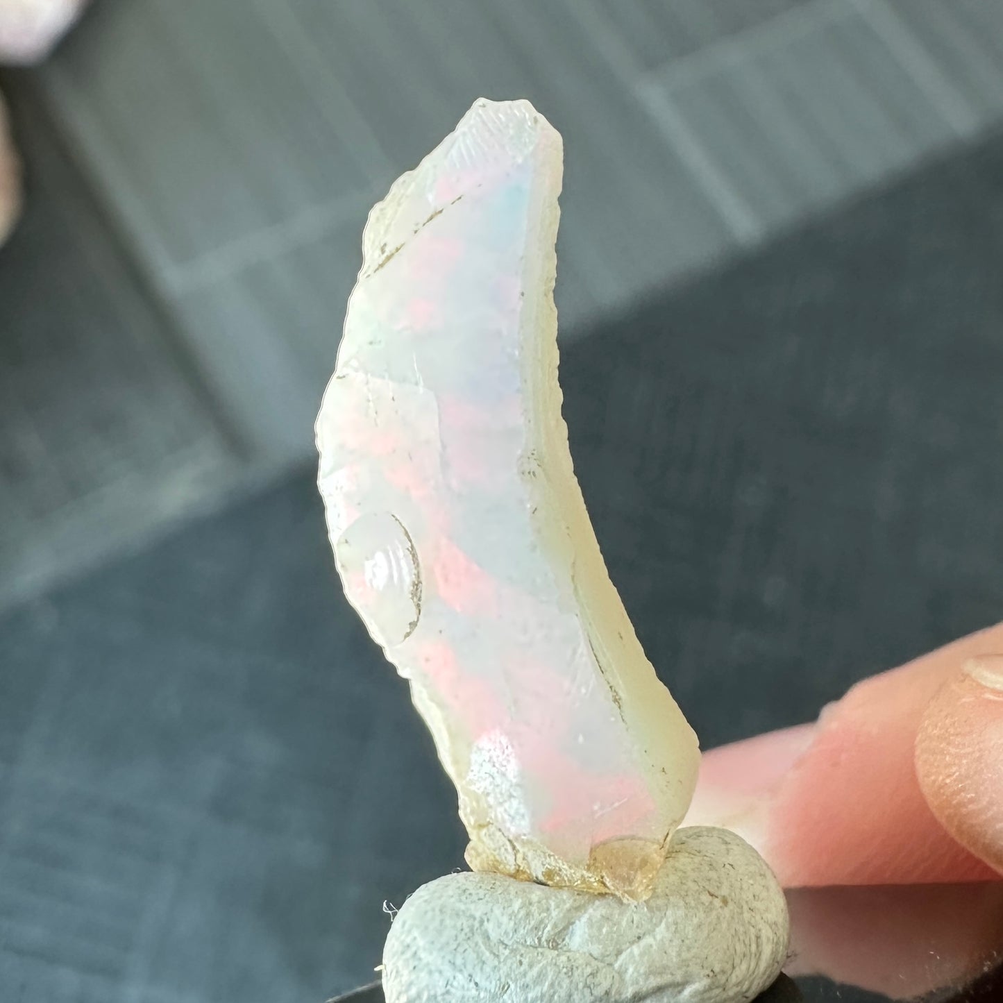 Stunning 1.37g A+ Welo Opal from Ethiopia