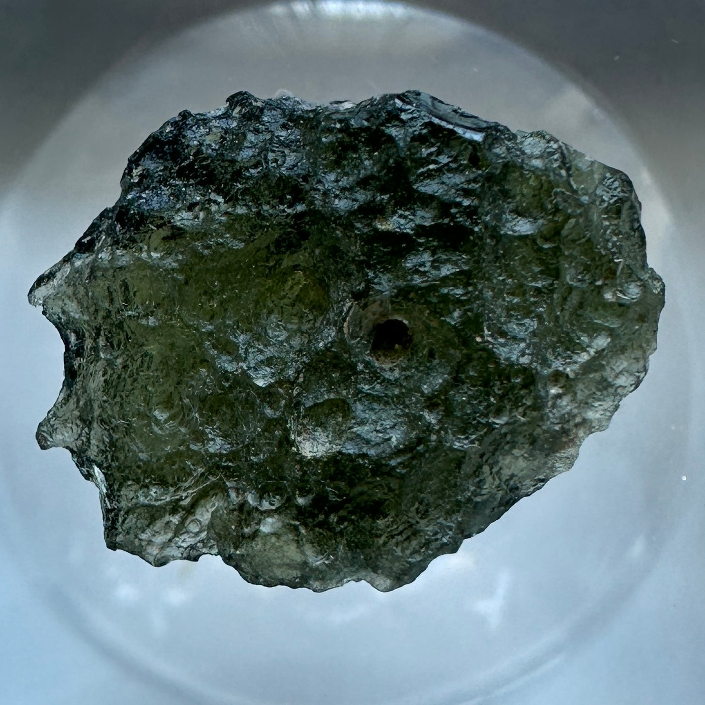 Genuine Green Moldavite 0.80g from Czech Republic