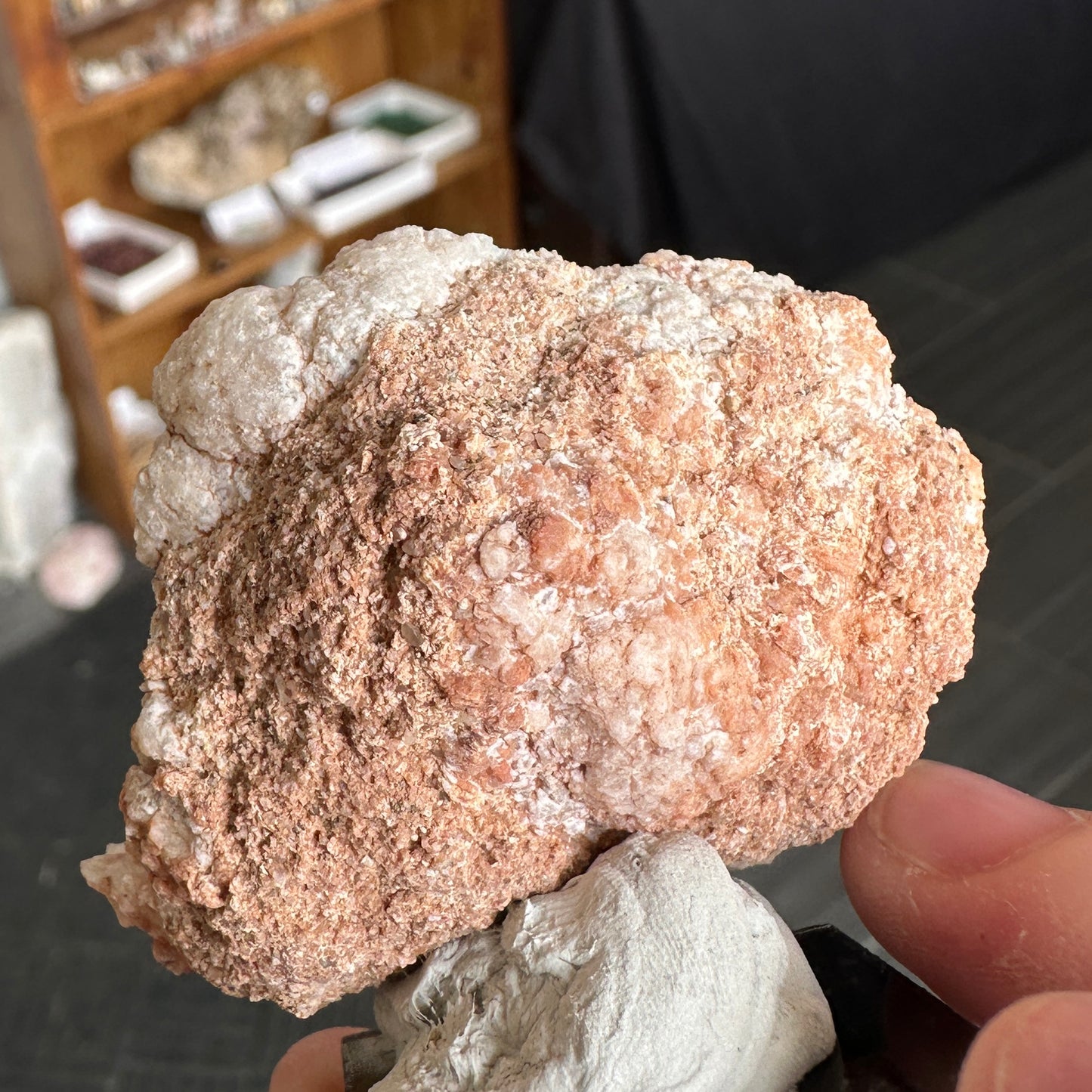 Miniature Sized Pink Amethyst Geode from El Choique mine, Argentina
