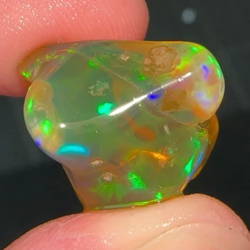A+ 3.79g Welo Water Opal from Ethiopia