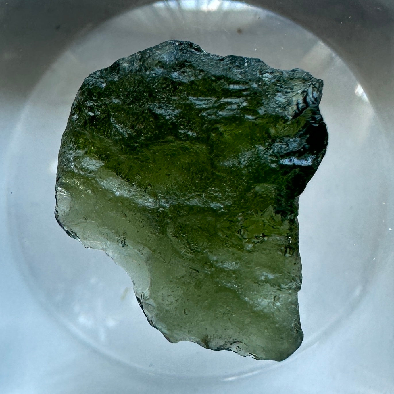 Genuine Green Moldavite 0.78g from Czech Republic
