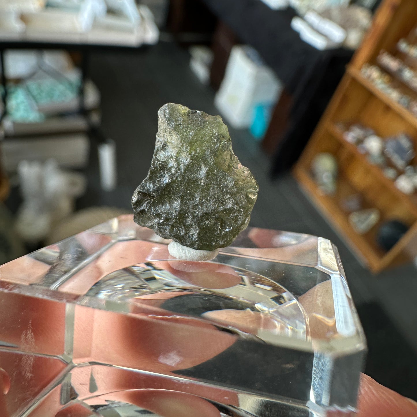 Genuine Green Moldavite 0.78g from Czech Republic