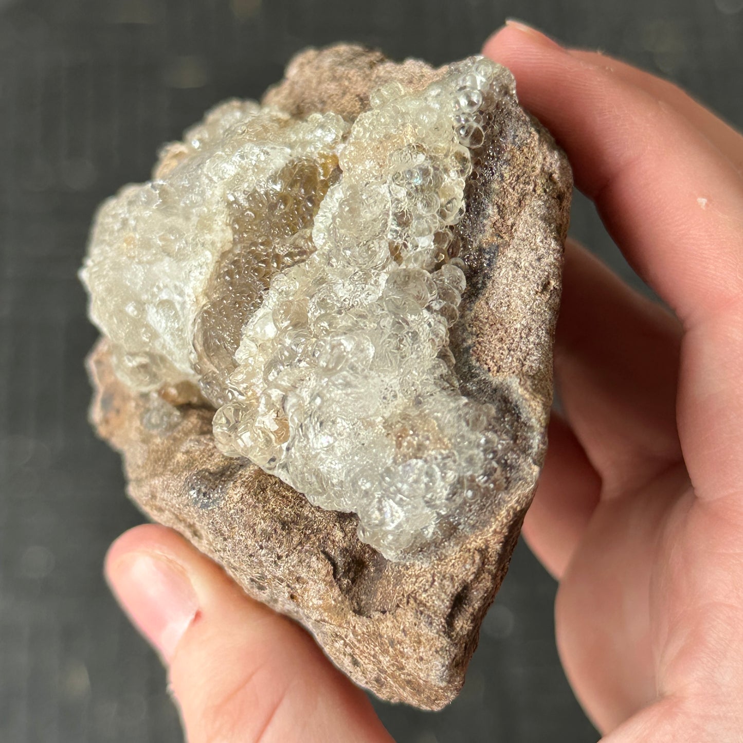 UV Reactive Hyalite Opal from Mexico