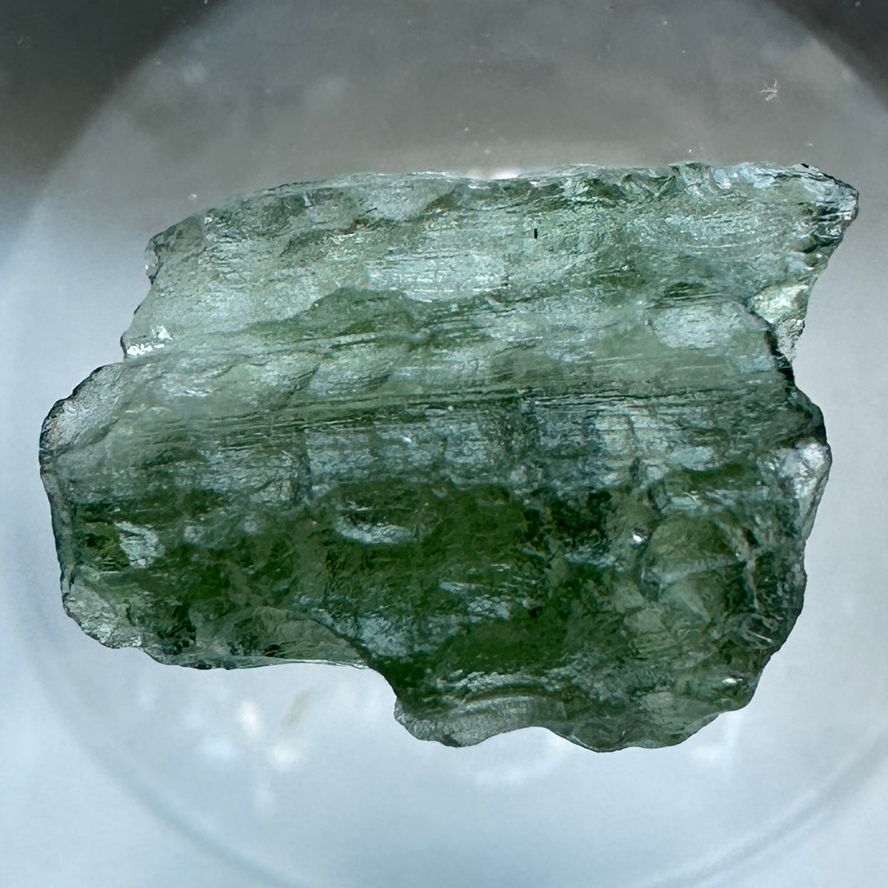Genuine Green Moldavite 0.60g from Czech Republic