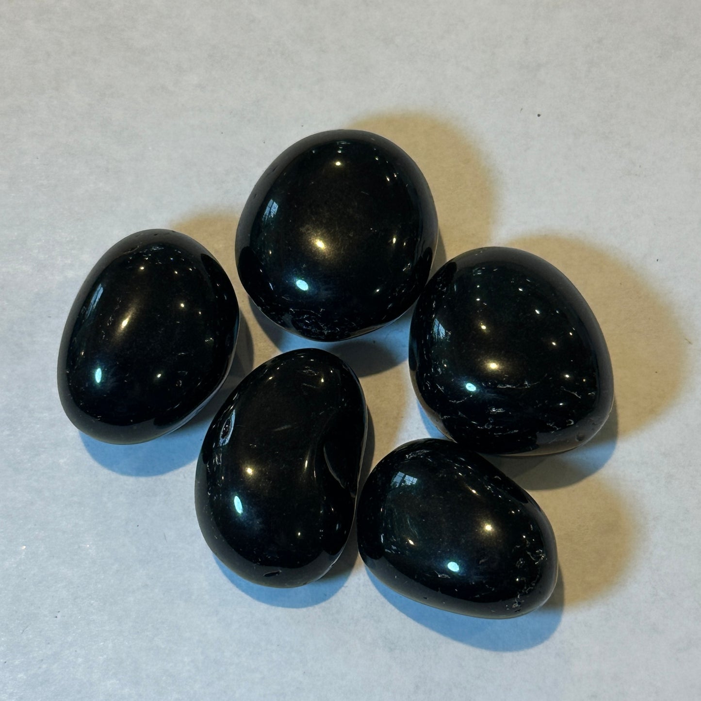Medium Tumbled Black Obsidian from Mexico
