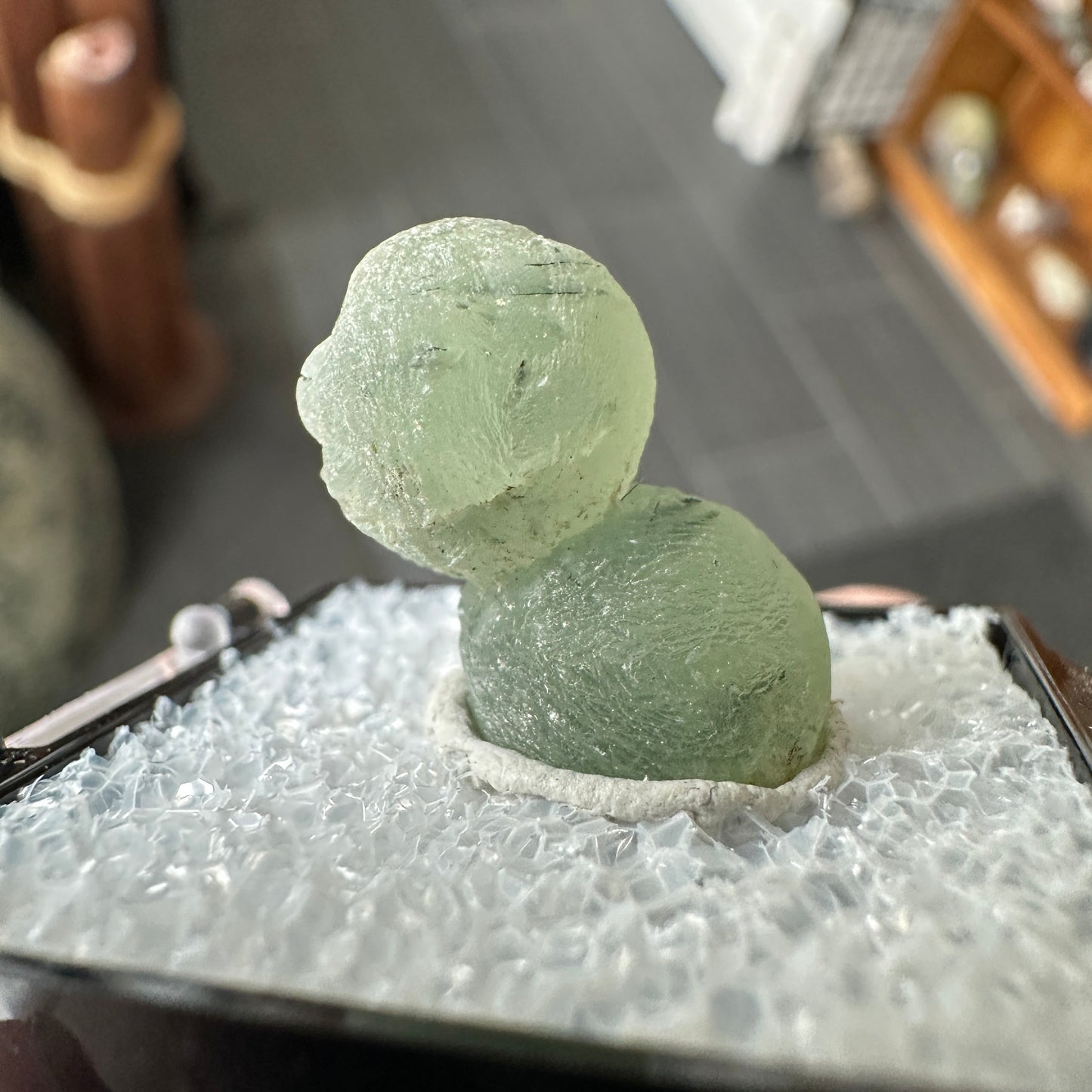 Prehnite Perky Box Specimen from Mali