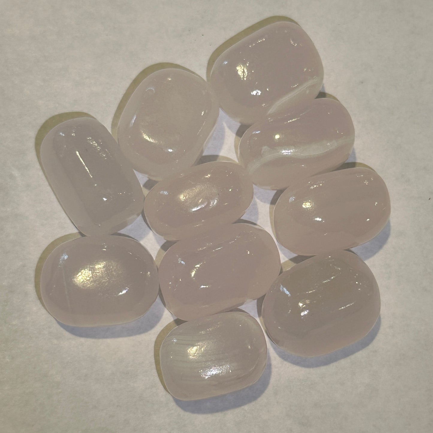 Medium Pink Tumbled Mangano Calcite