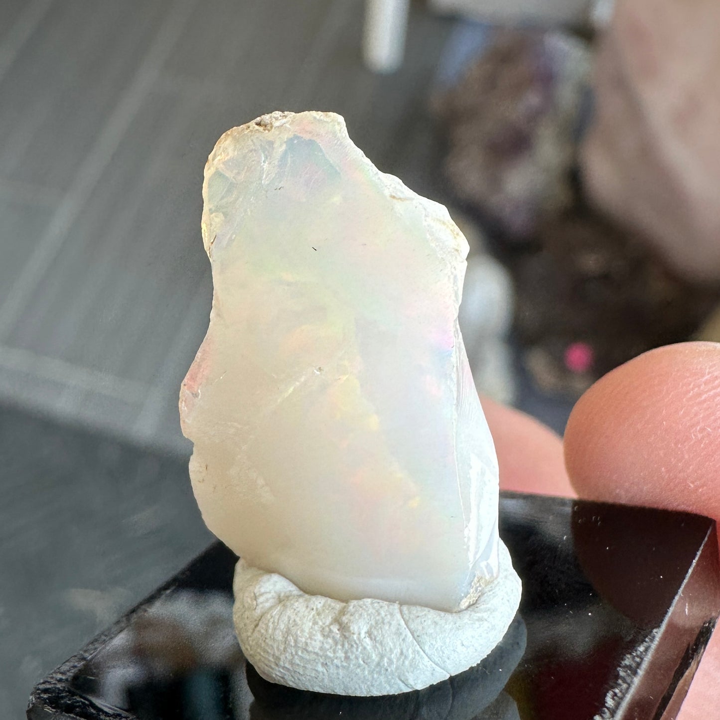 Stunning 1.55g A+ Welo Opal from Ethiopia