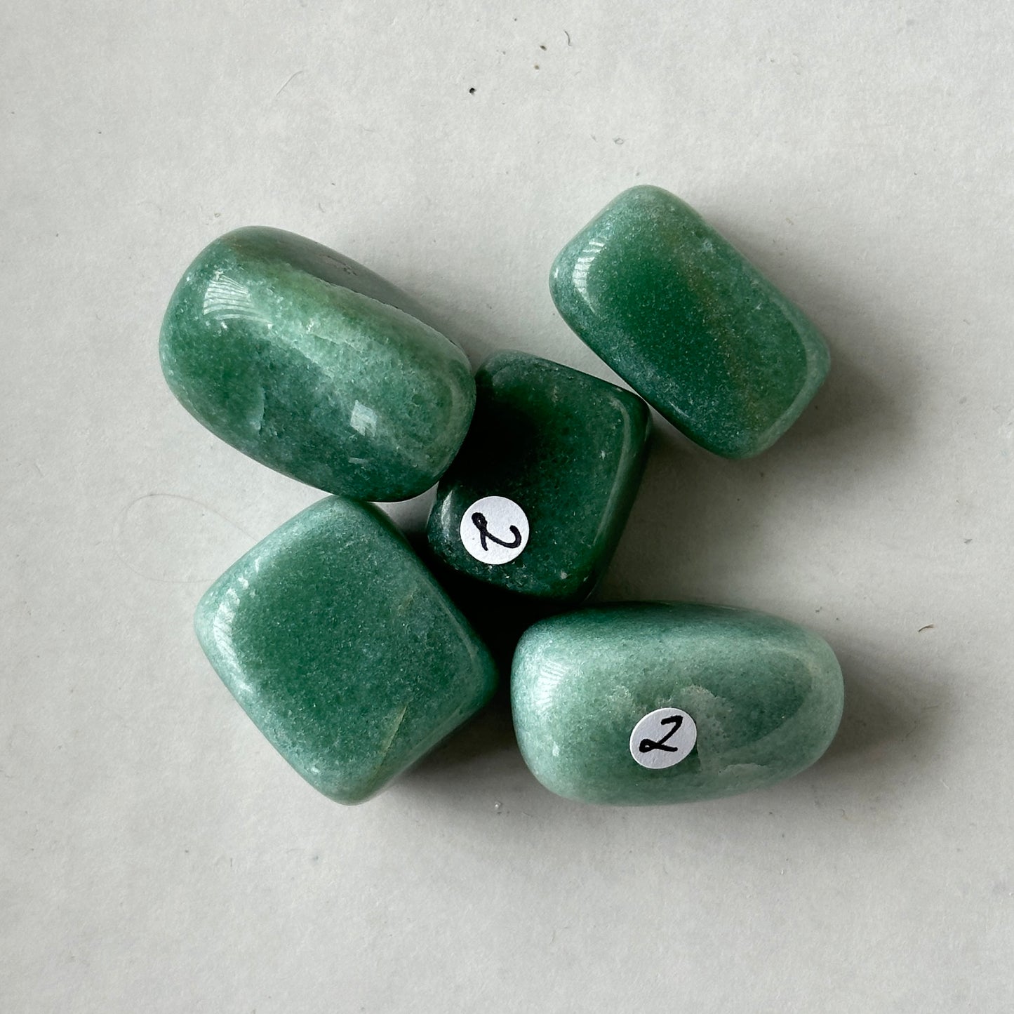 Medium Tumbled Green Aventurine from Brazil