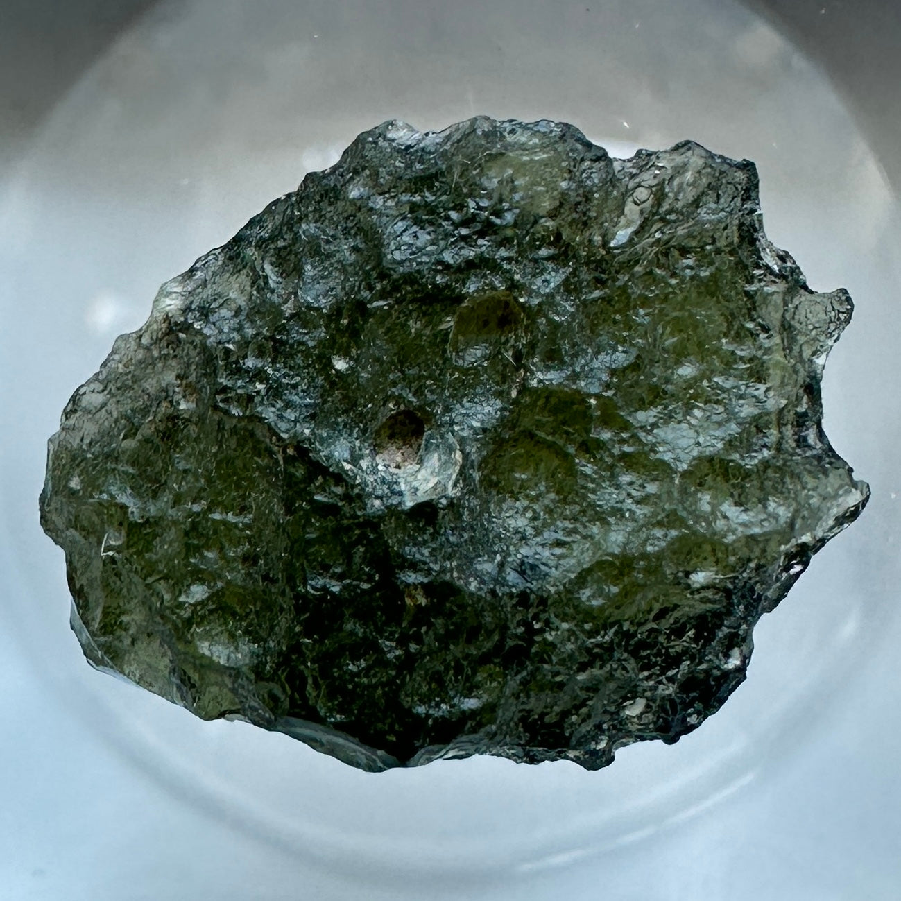 Genuine Green Moldavite 0.80g from Czech Republic