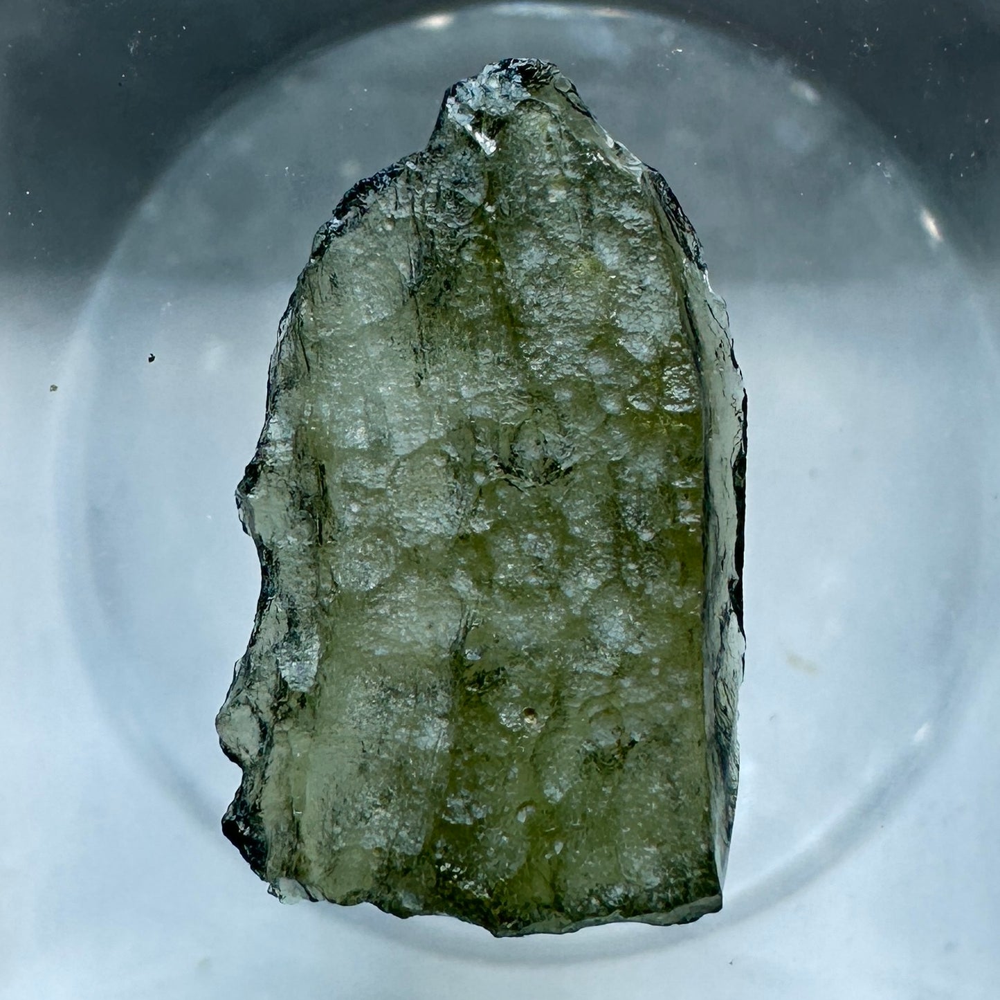 Genuine Green Moldavite 0.45g from Czech Republic