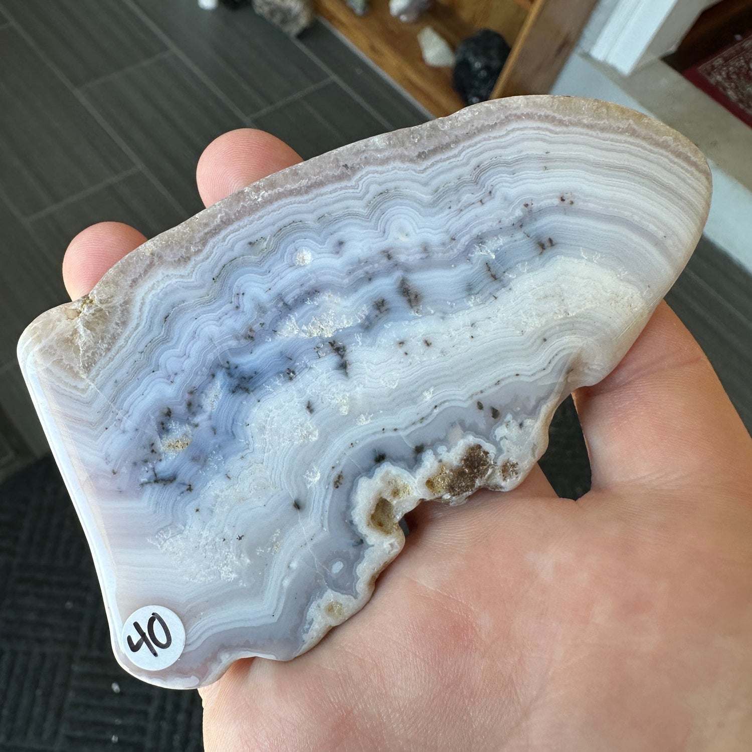Colorado Silver-Bearing Amethyst Sowbelly Agate